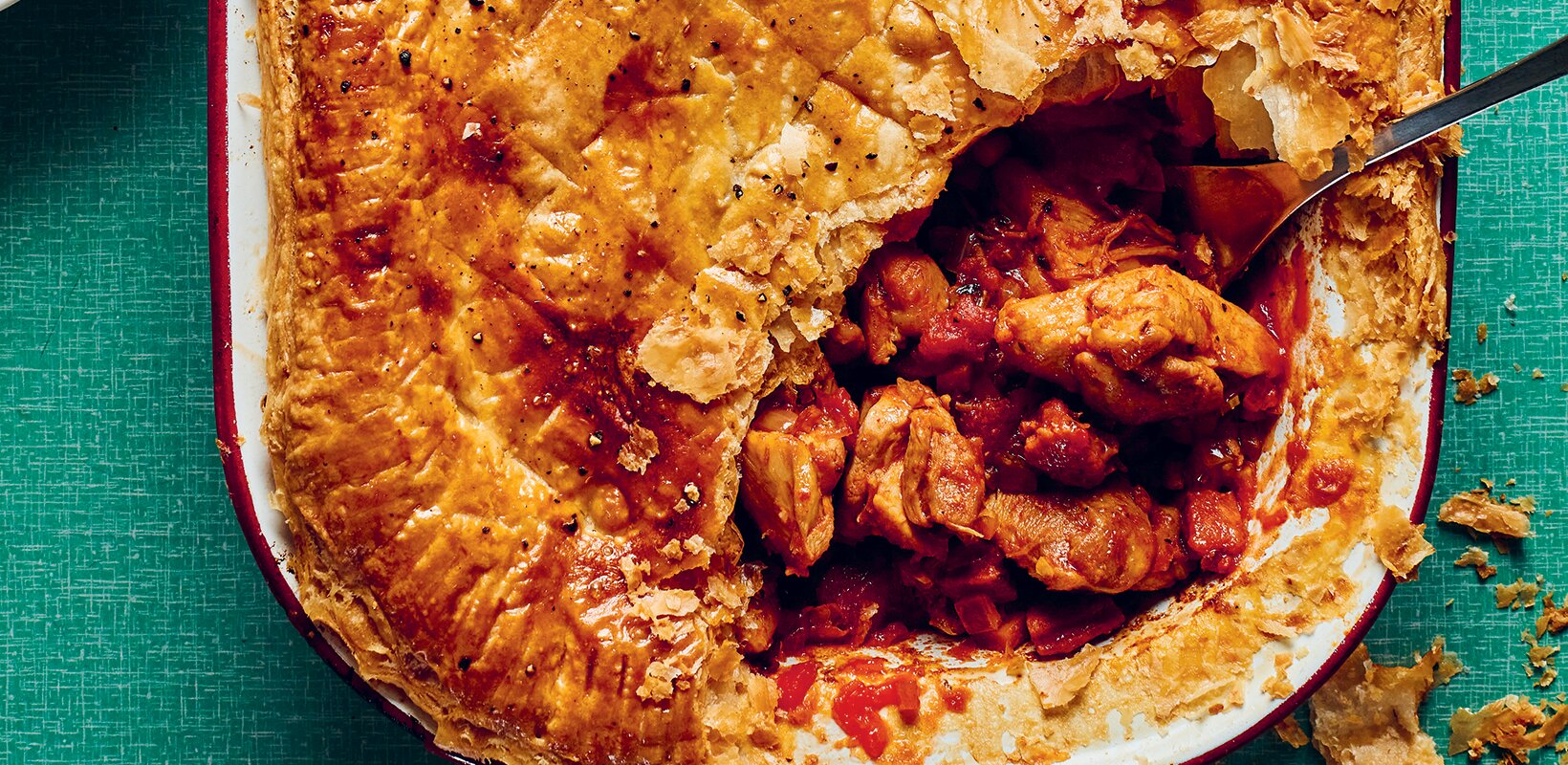 Recipe: chicken and chorizo pie