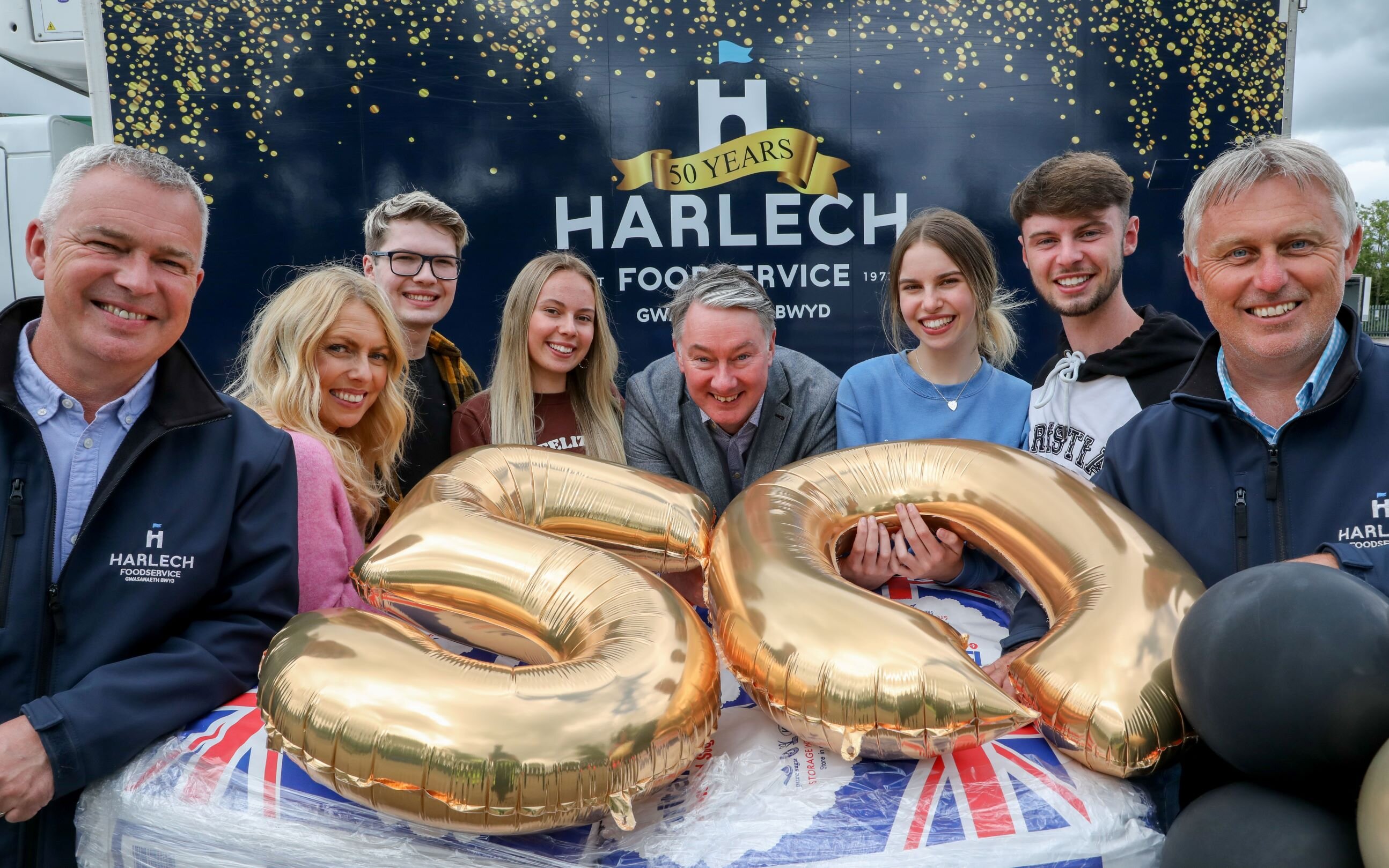 Harlech Foodservice celebrate 50 years