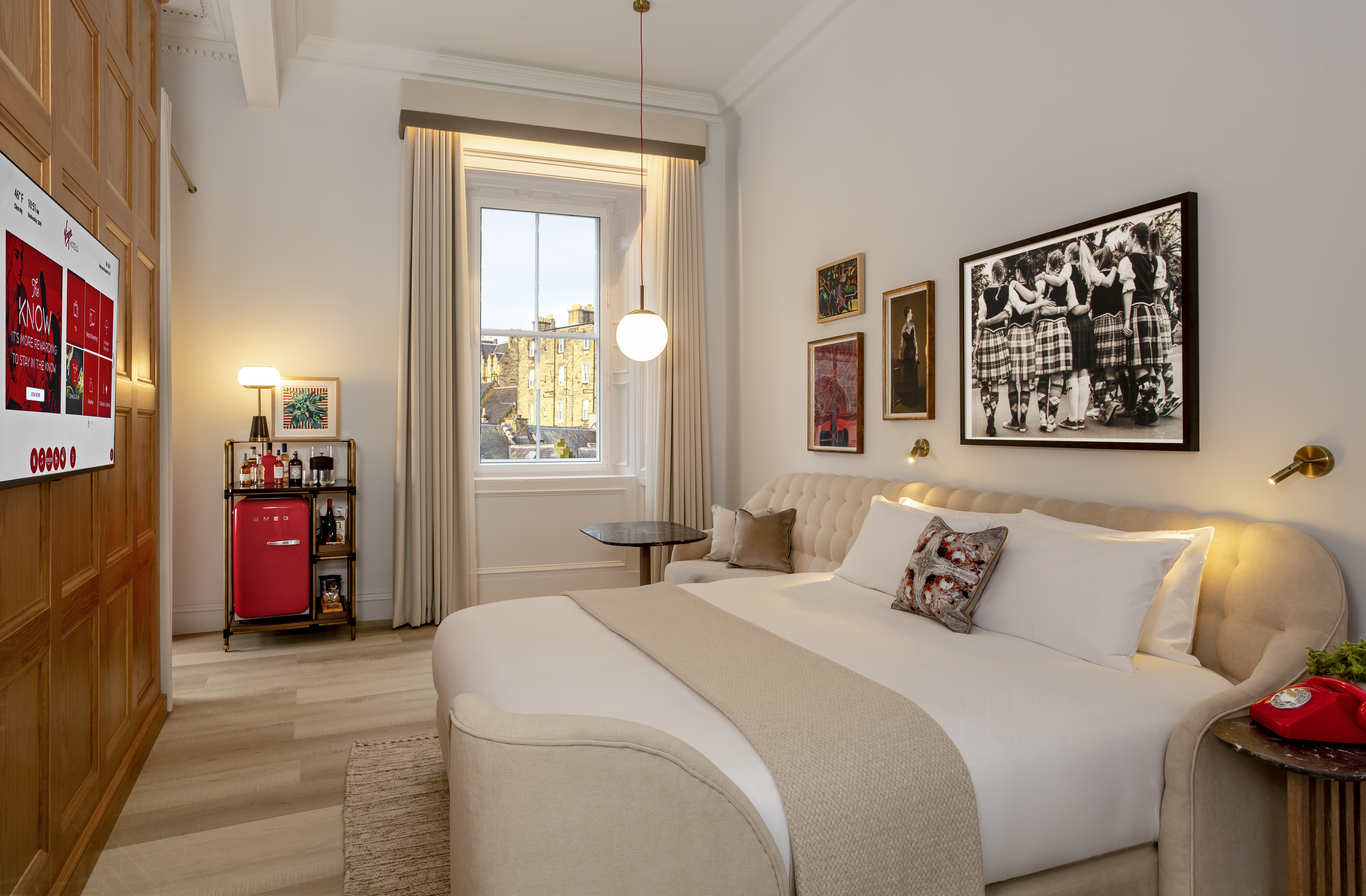 First look: Sir Richard Branson's personal taste inspires design of Virgin Hotels Edinburgh