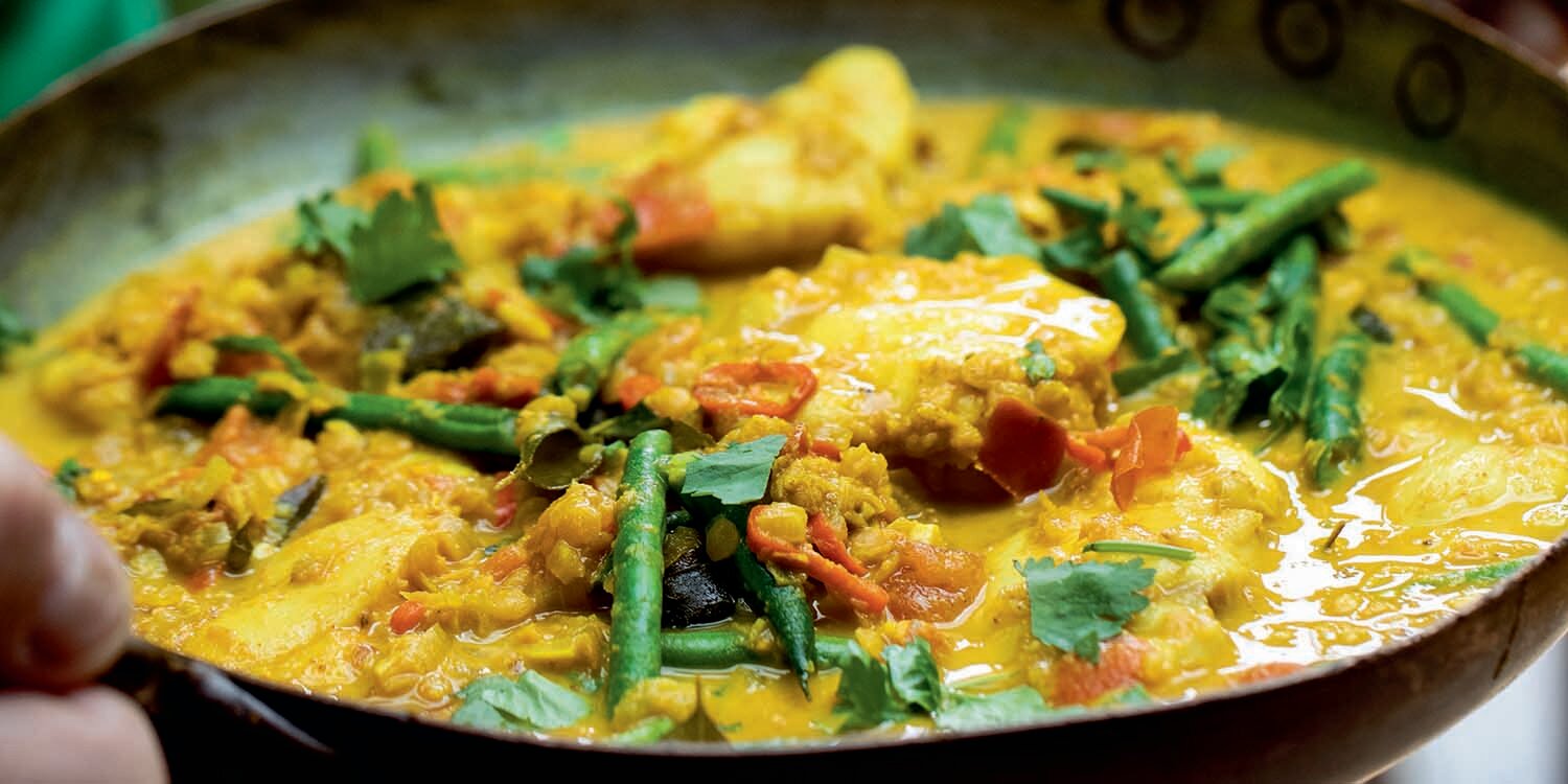 Recipe: Tom Kerridge's monkfish and coconut curry