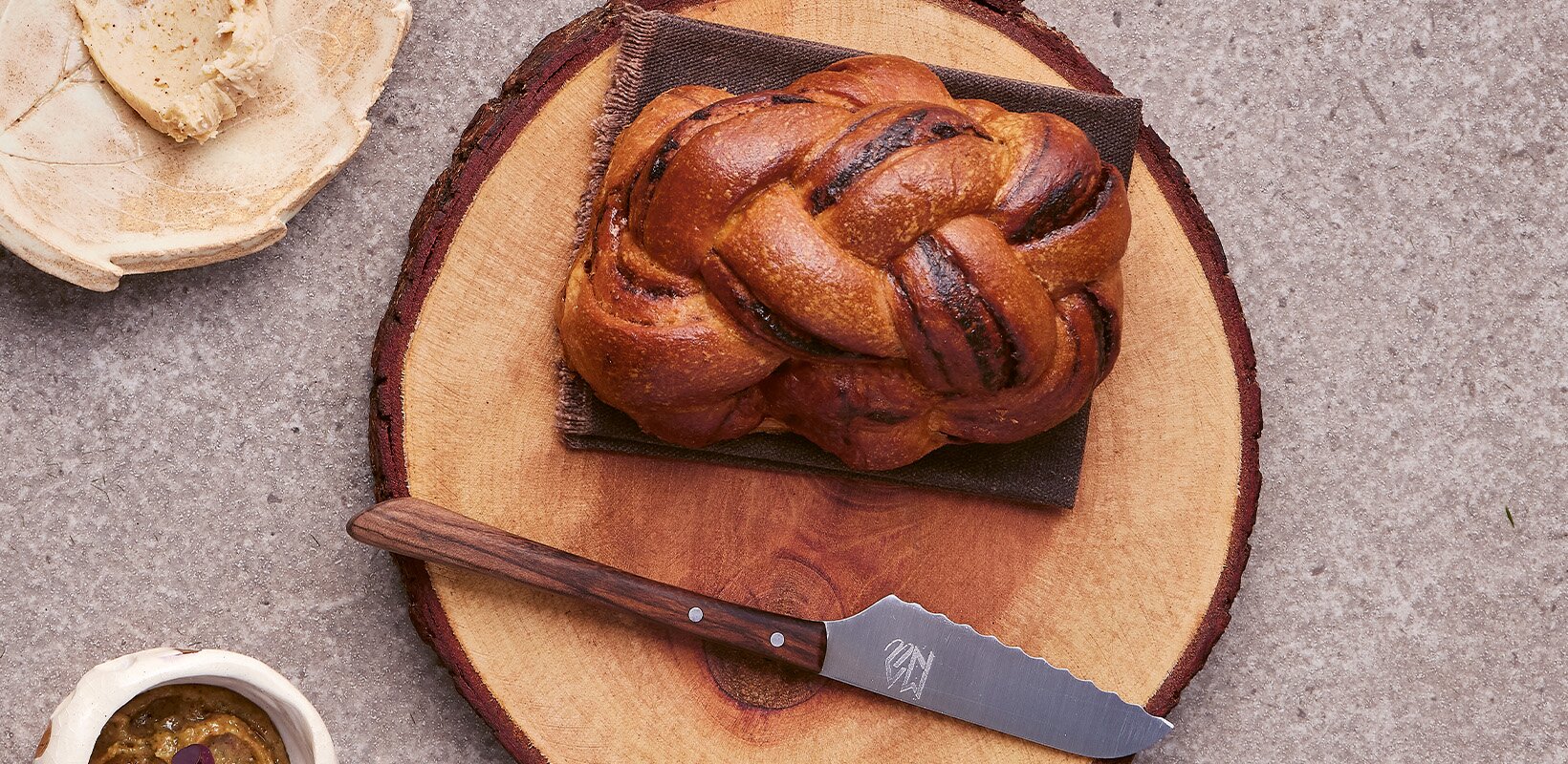 Recipe: Mushroom brioche with pork ointment and Manu’s butter