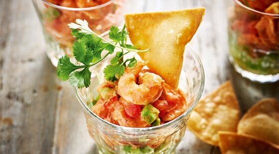 Recipe of the week: Mexican prawn cocktail with tomato, avocado and chipotle