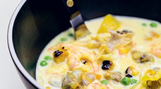 Recipe of the week: Haddock, cockle and prawn chowder