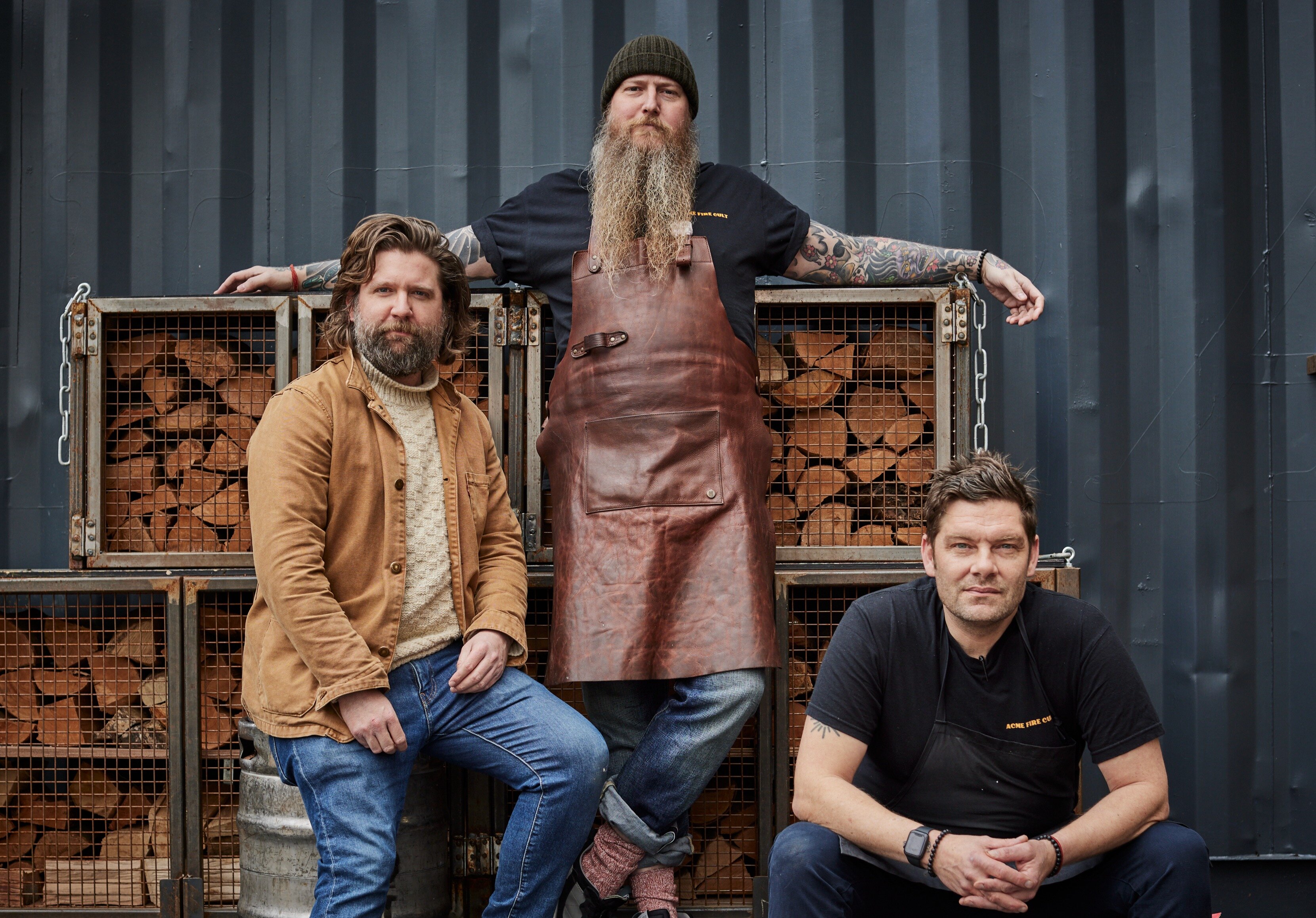 Andrew Clarke and Daniel Watkins partner with brewery to open live fire restaurant 