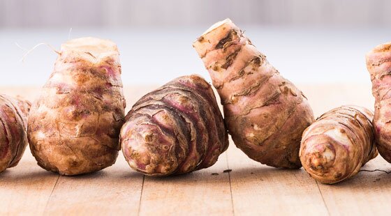 Home-grown harvest: Jerusalem artichoke