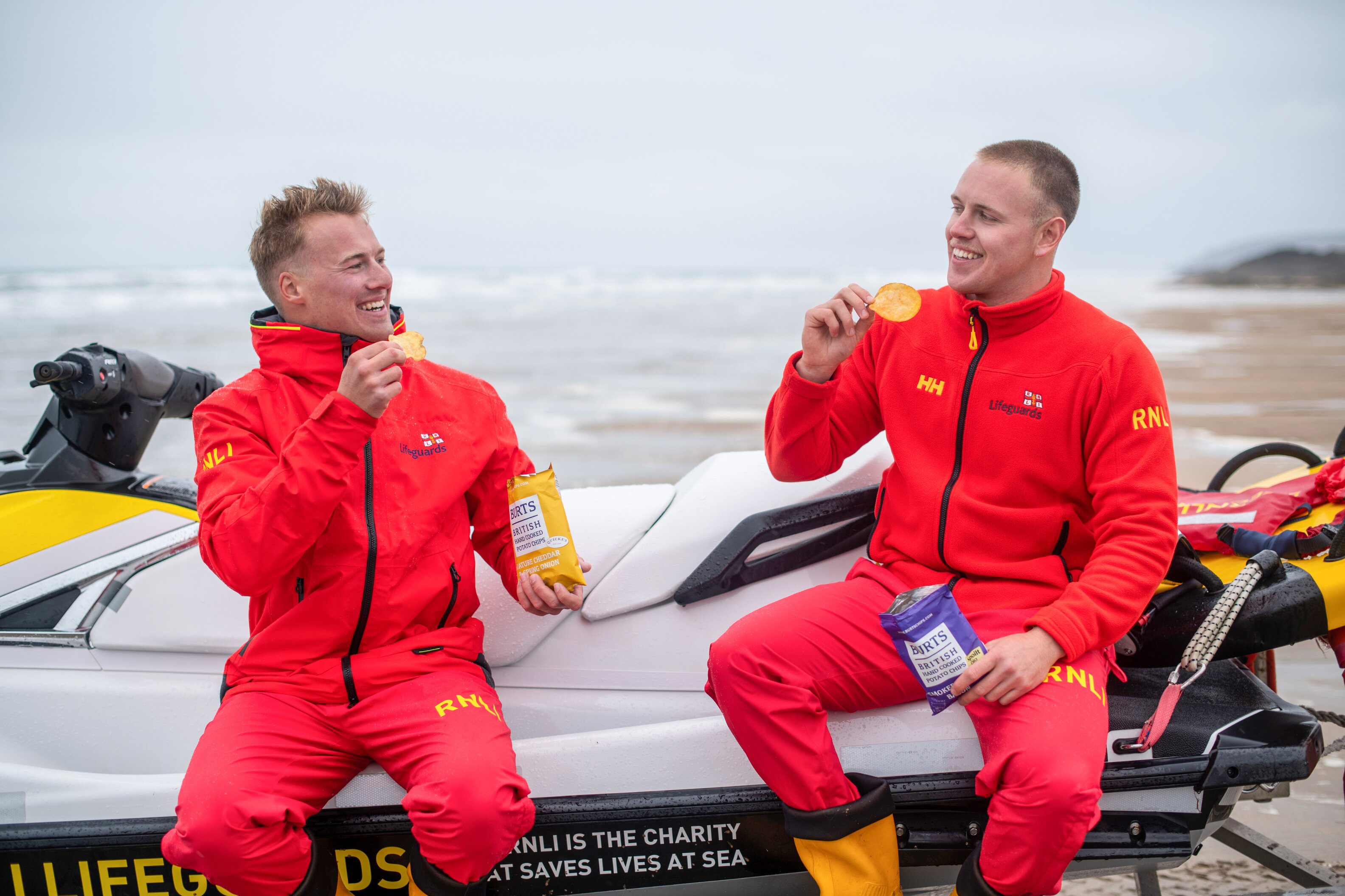 Burts Snacks announces partnership with the Royal National Lifeboat Institution