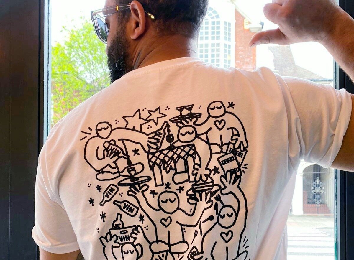 James Cochran, Gizzi Erskine and Ellis Barrie back Hospitality Action charity T-shirt campaign