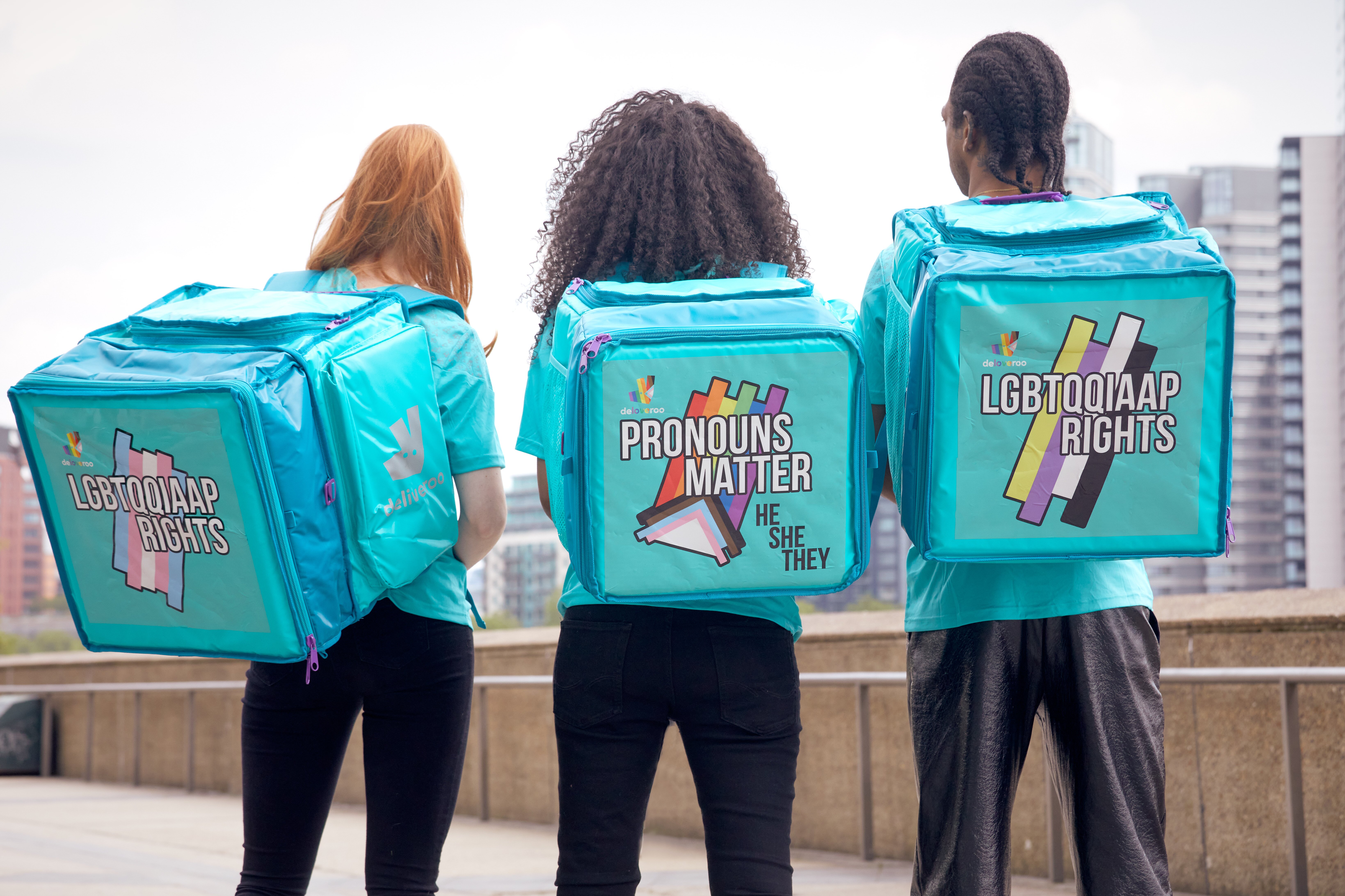 Deliveroo launches ‘pronouns matter’ bags for Pride along with inclusion initiatives
