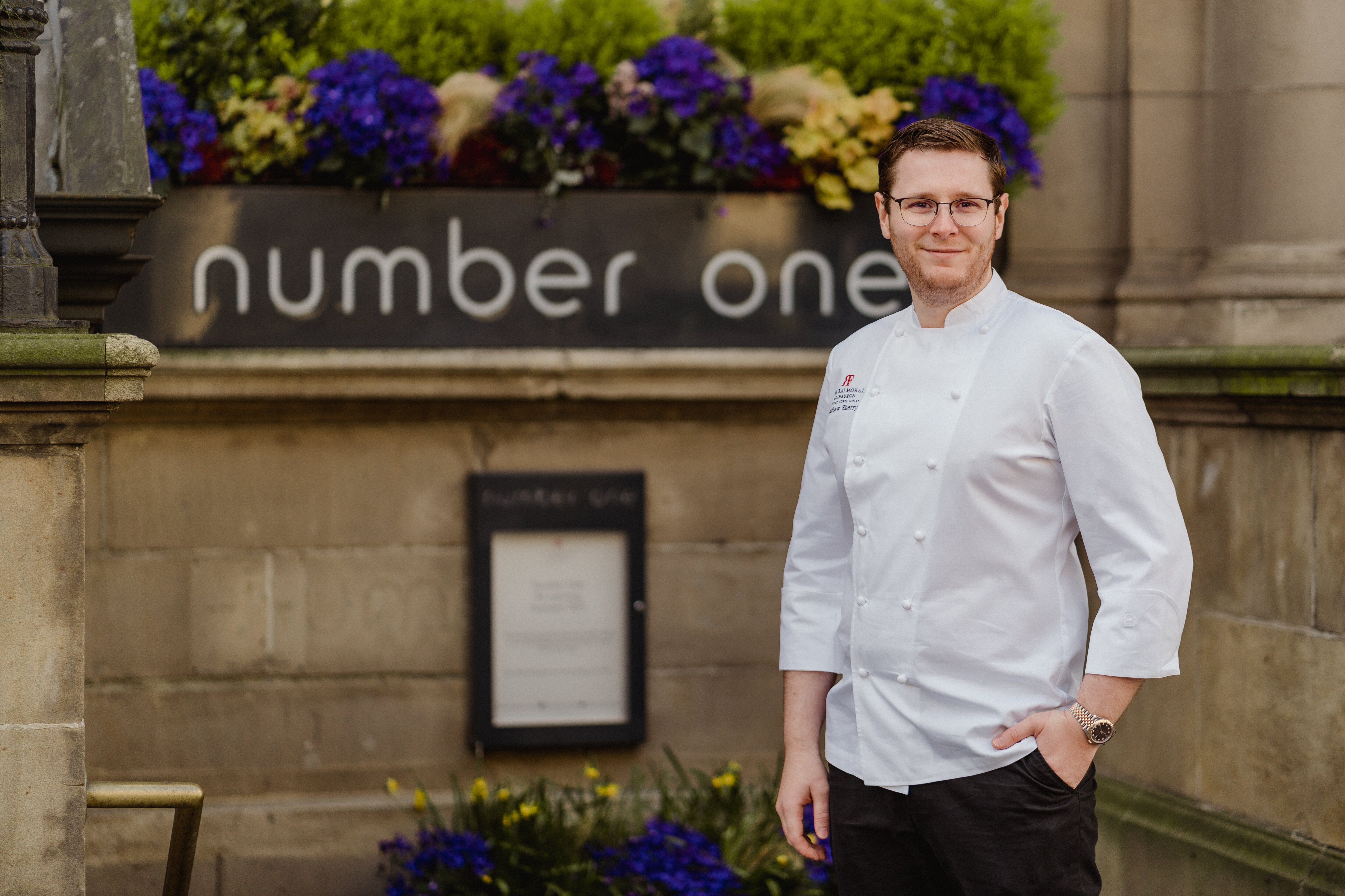 Matthew Sherry takes up head chef position at the Balmoral’s Number One restaurant