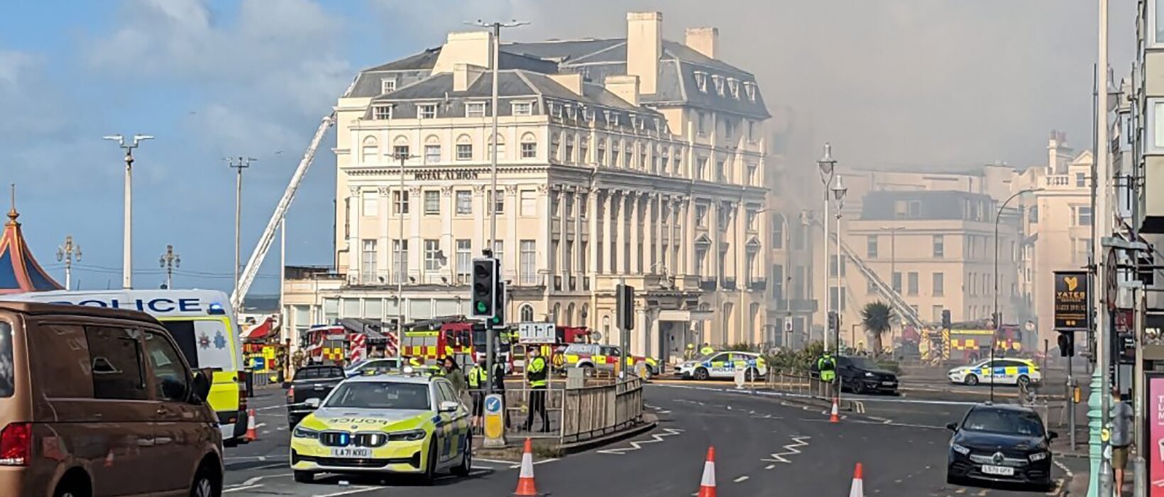 Britannia Hotels to be charged for demolition costs following Brighton hotel fire 