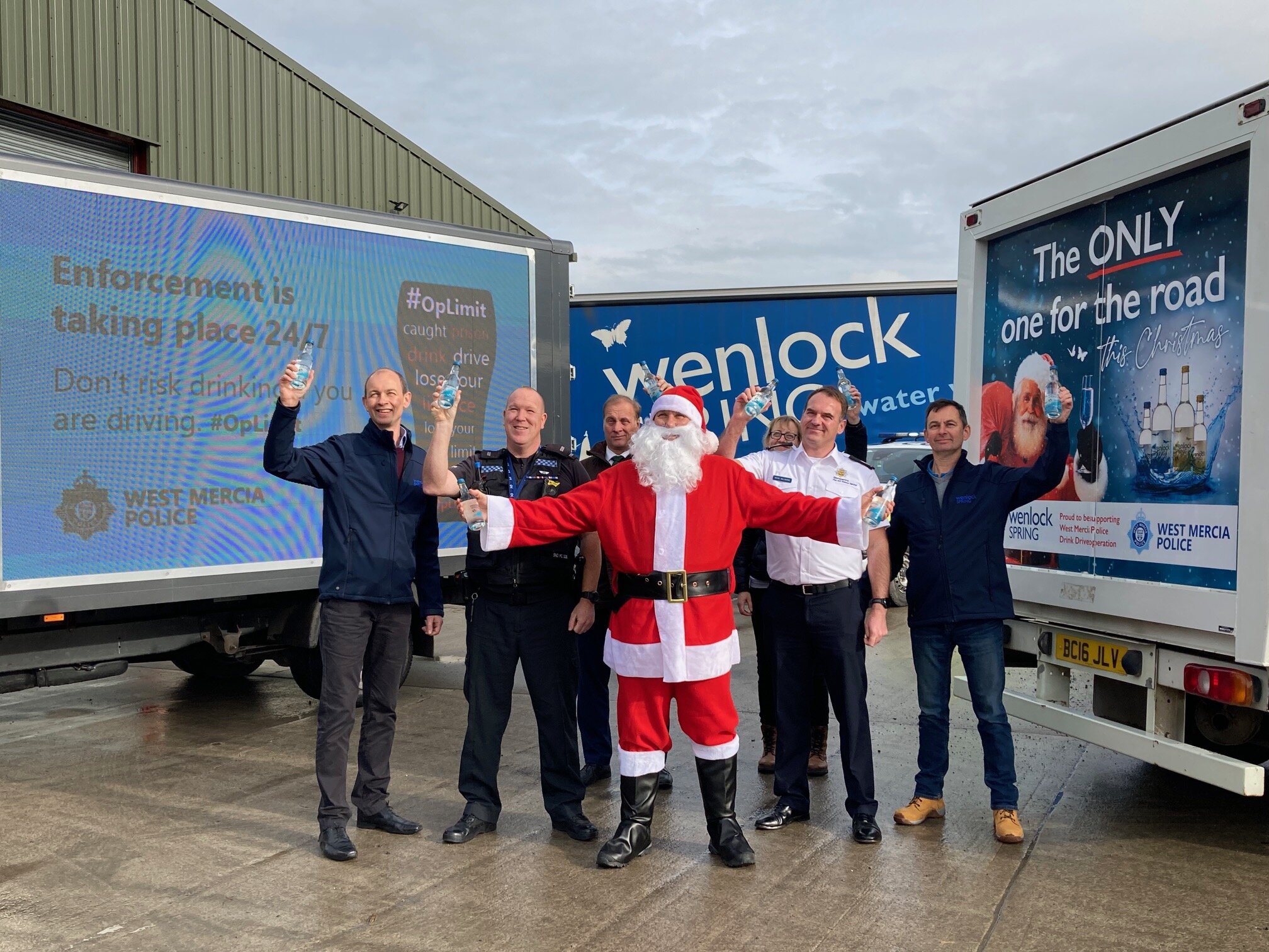 Unitas Wholesale backs Wenlock Spring’s festive drink-driving campaign 