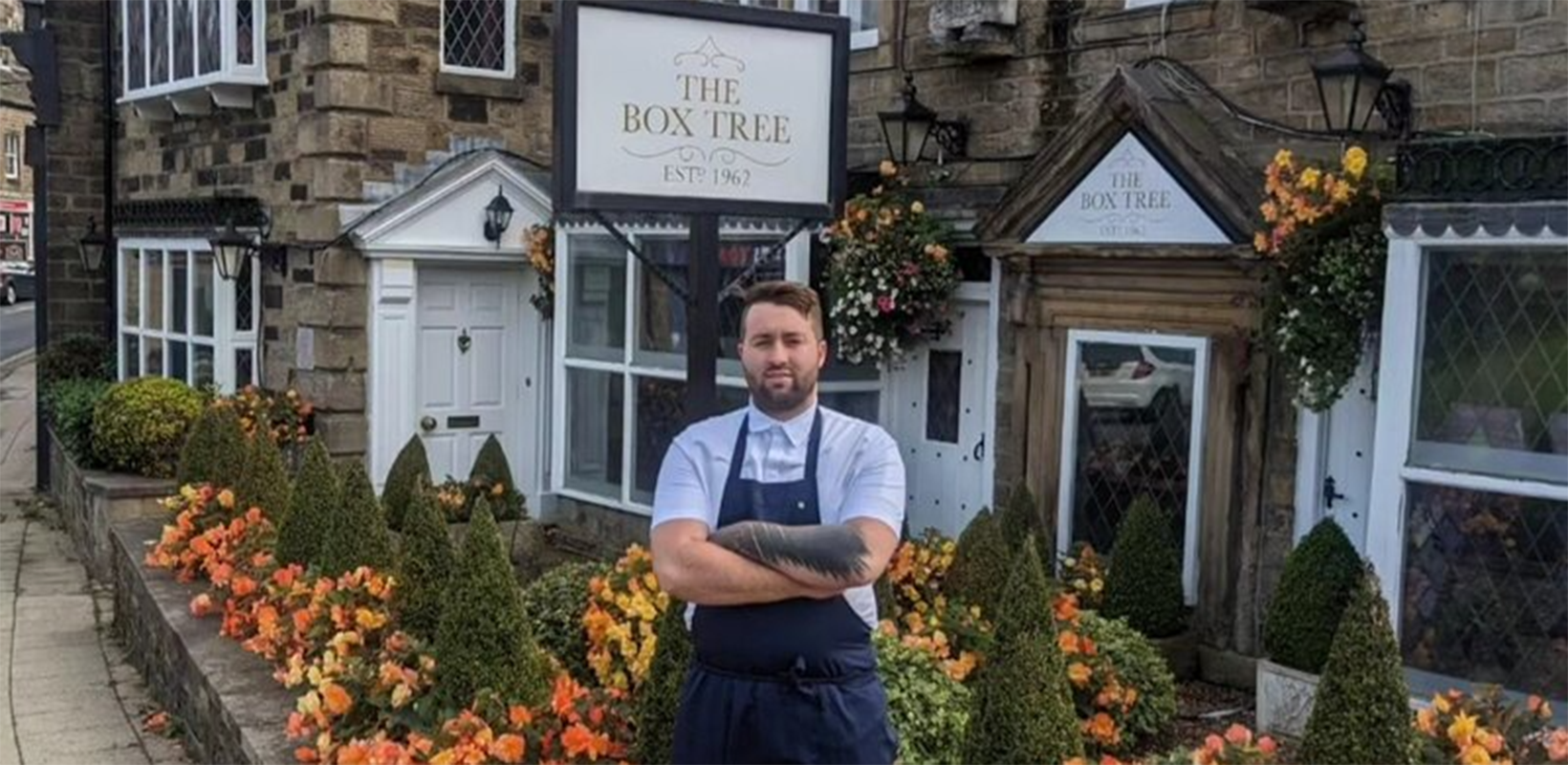 Brayden Davies 'delighted' to be appointed head chef of the Box Tree in Ilkley