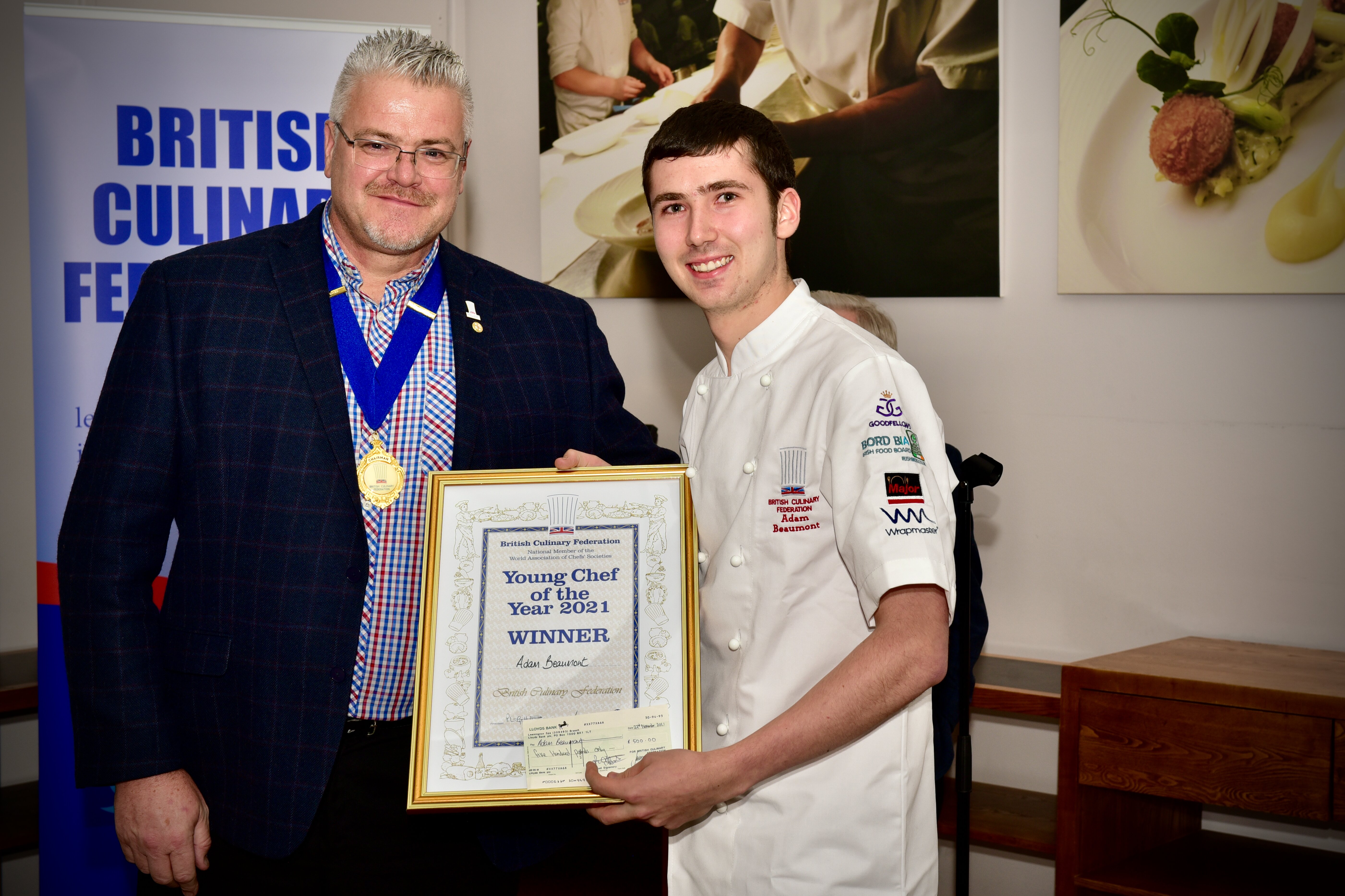 Ritz London’s Adam Beaumont wins BCF Young Chef of the Year 2021 