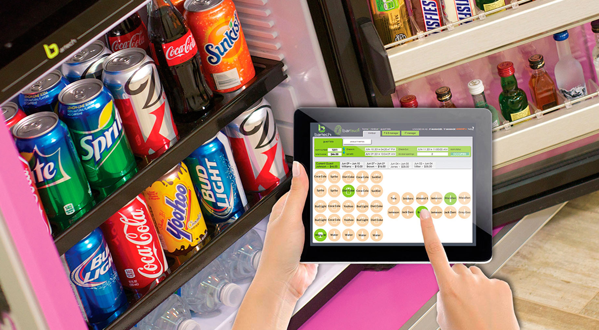 Bartech’s customised in-room minibar PoS solutions lead to increased hotel guest satisfaction