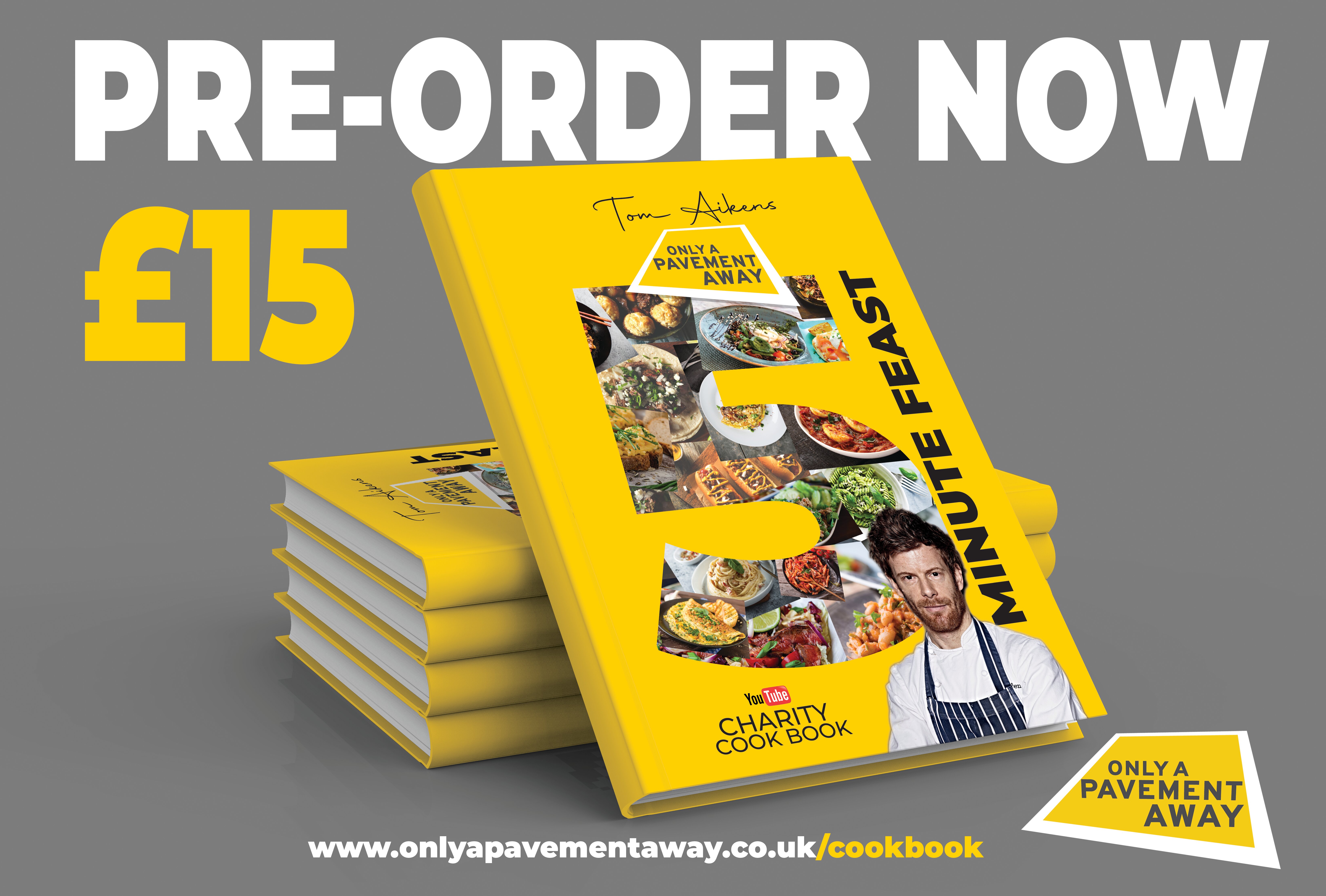 Only A Pavement Away calls for industry donors to help publish charity cookbook