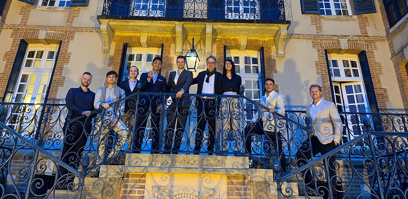 Sommelier of the Year finalists took a trip to the Taittinger vineyards