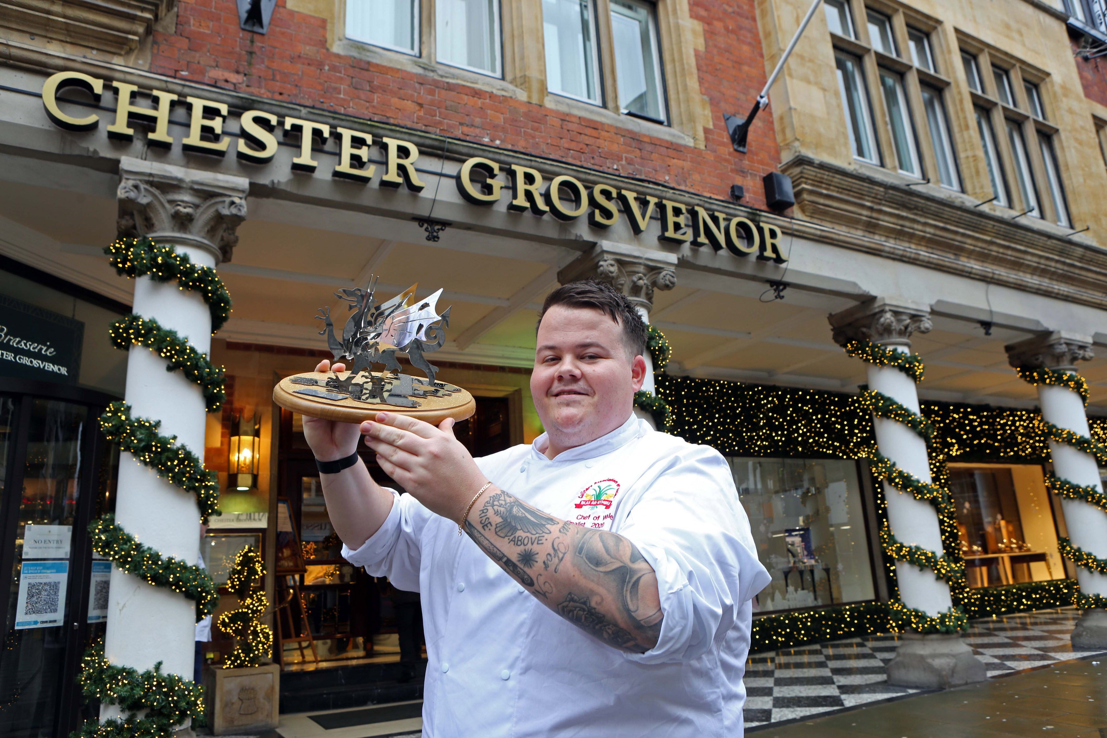 Chester Grosvenor’s Sam Griffiths wins National Chef of Wales title