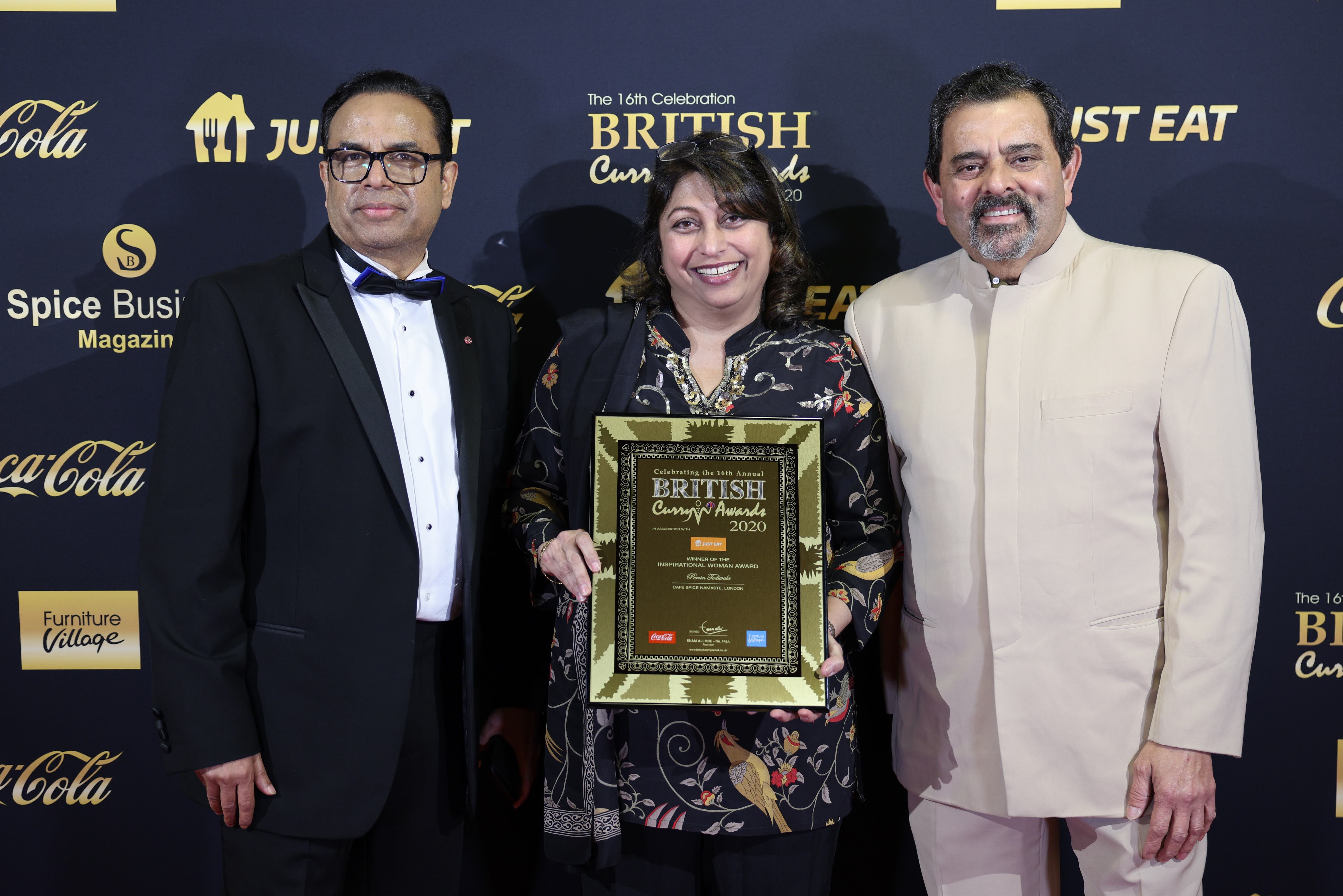 Pervin Todiwala wins Inspirational Woman Award at British Curry Awards