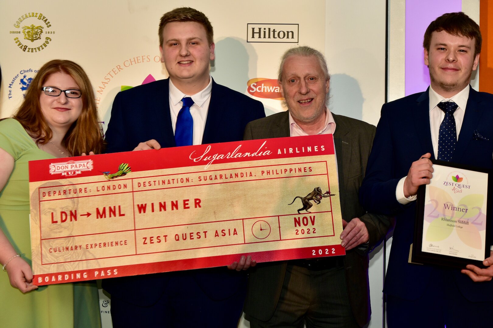 Sheffield College crowned Zest Quest Asia champion 2022