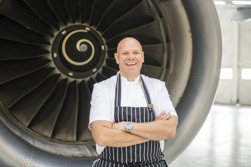 Tom Kerridge designs British Airways' in-flight menu