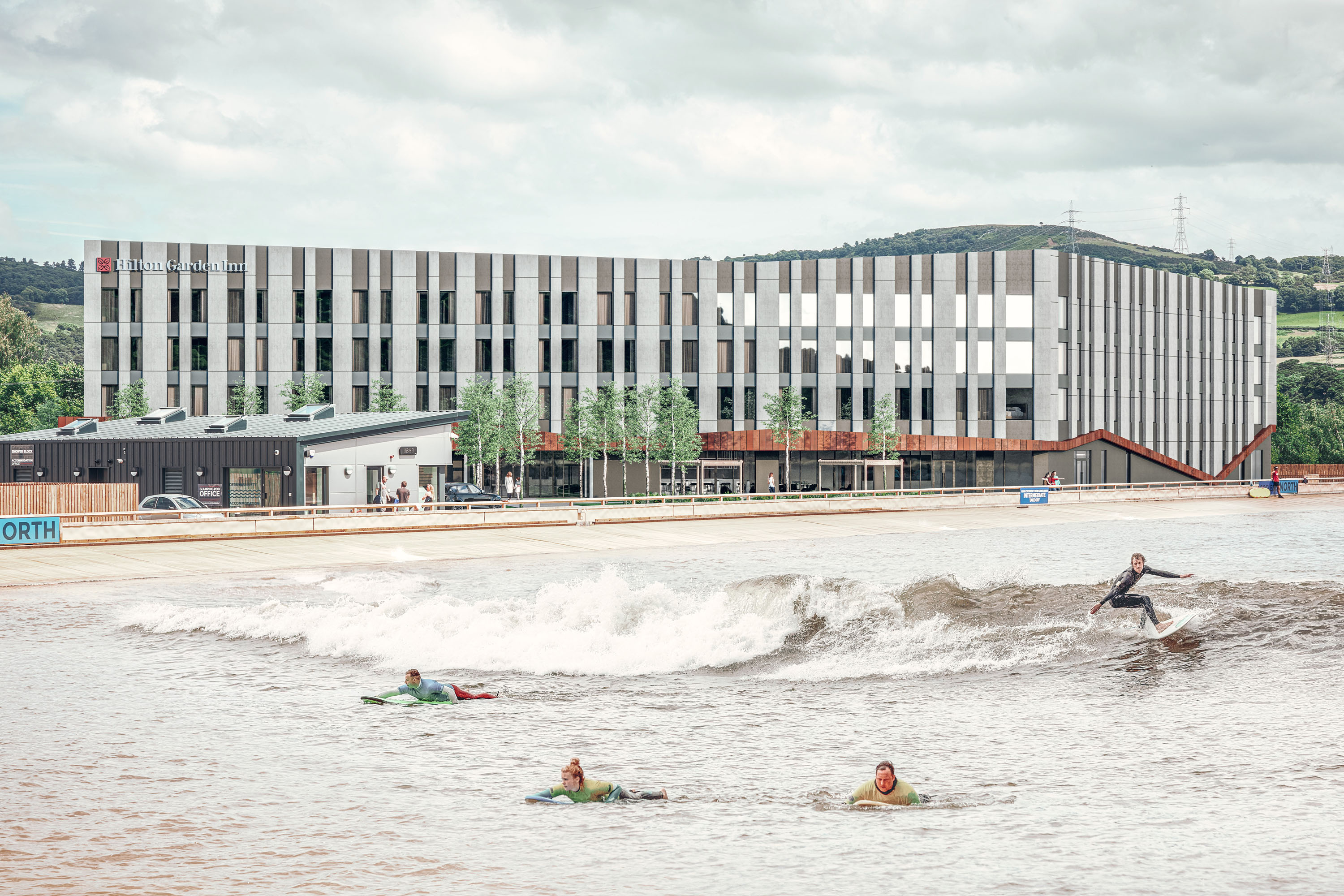 First look: Adventure Parc Snowdonia’s £11m Hilton Garden Inn and spa set for 2021 opening