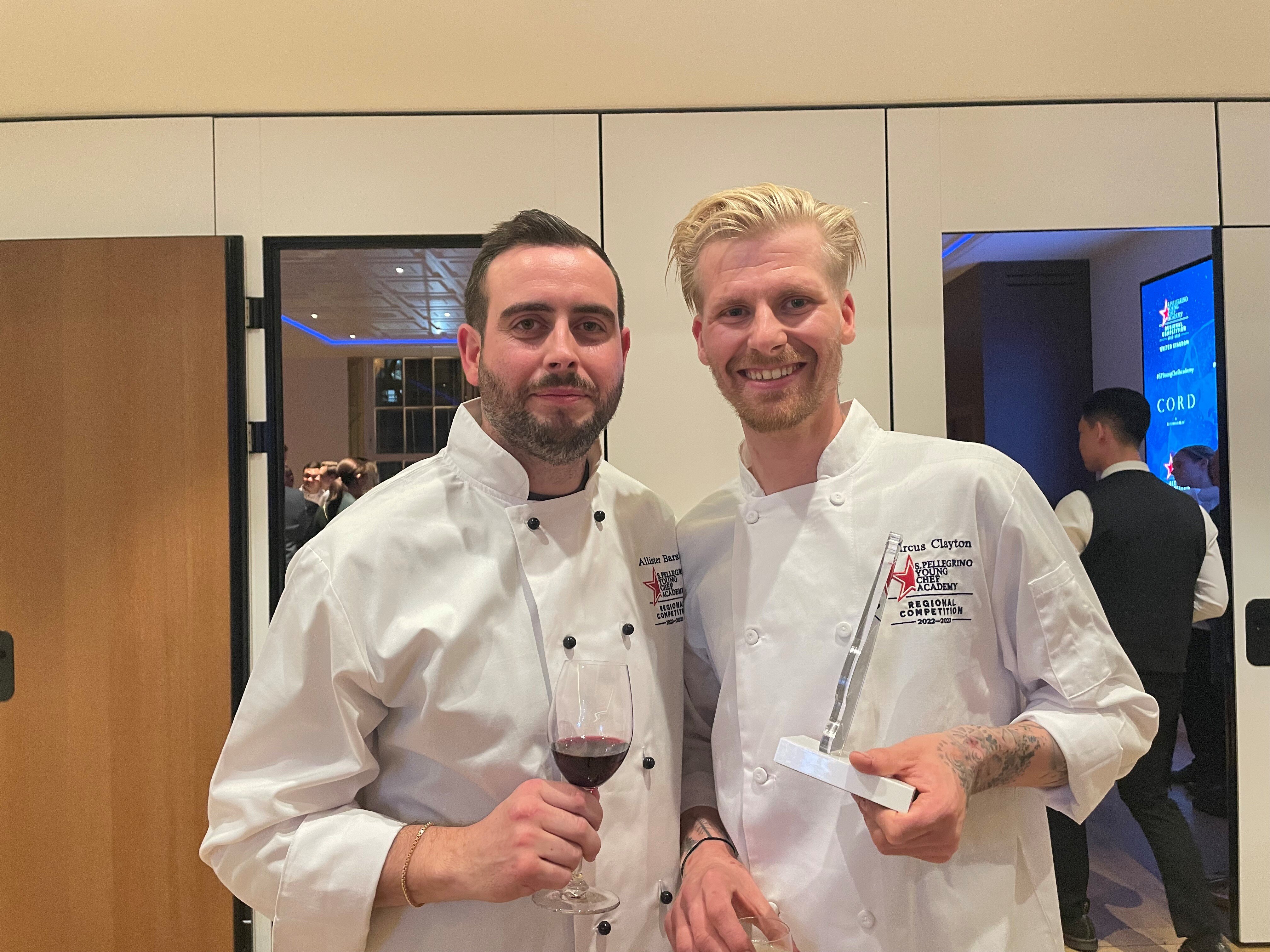 Marcus Clayton to represent UK at S. Pellegrino Young Chef 2022-23