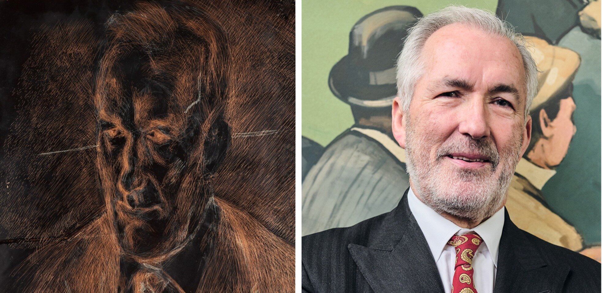 Portrait of Jeremy King by Lucian Freud coming to auction at Sotheby’s