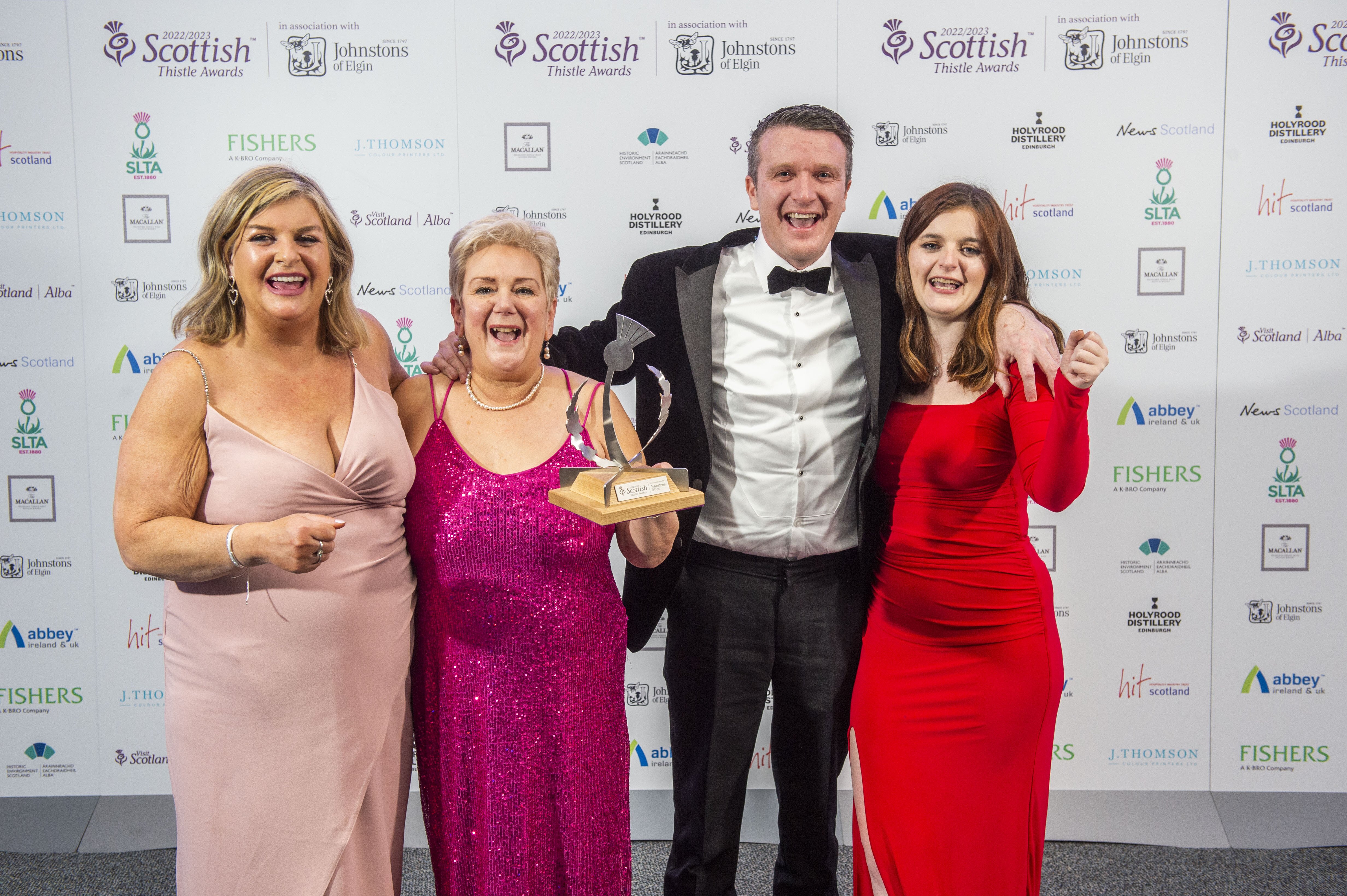 Graham Rooney of Platform 1864 named Tourism & Hospitality Hero at Thistle Awards