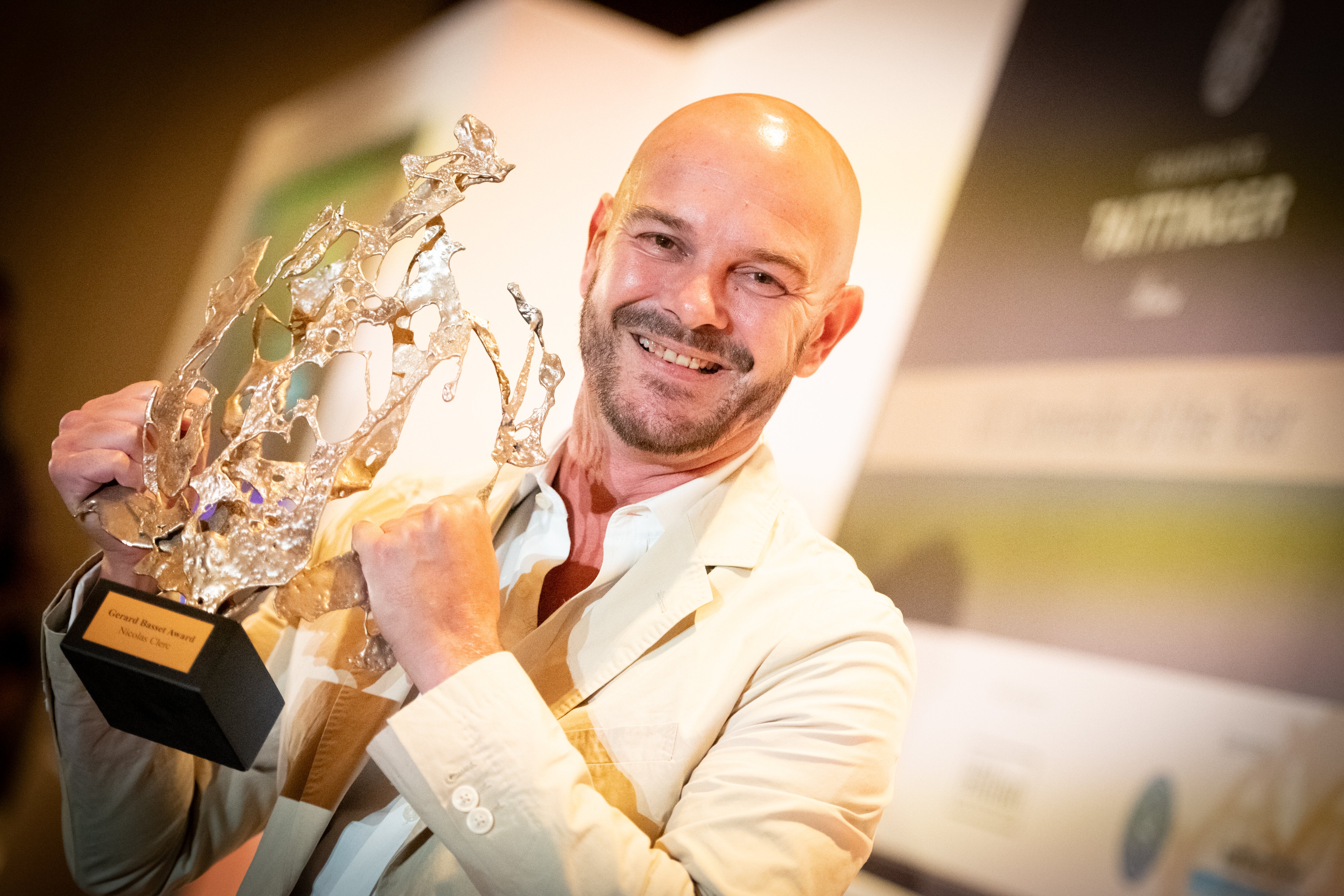 Nicolas Clerc receives Gérard Basset award