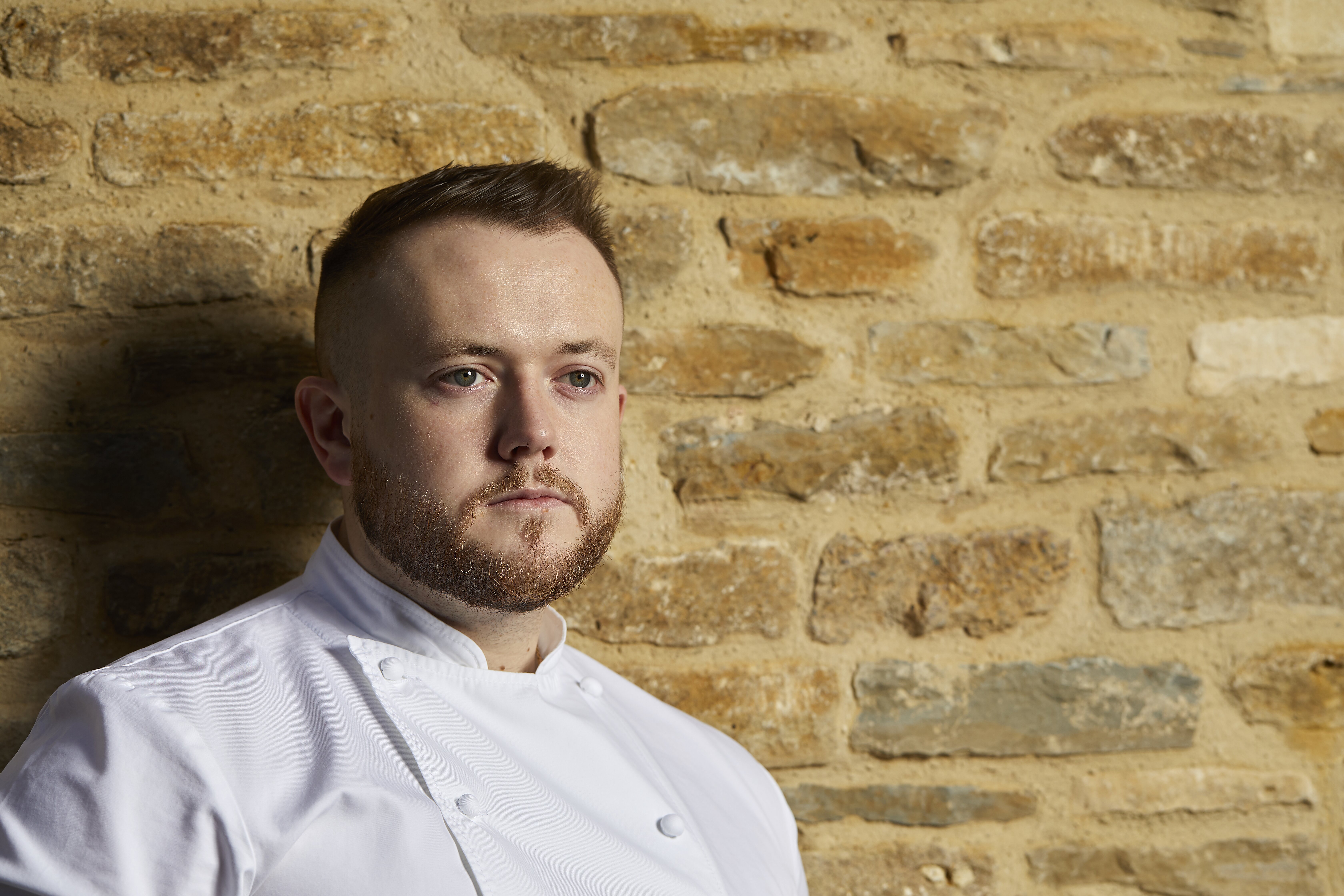 Niall Keating awarded Rising Chef trophy by Relais & Châteaux