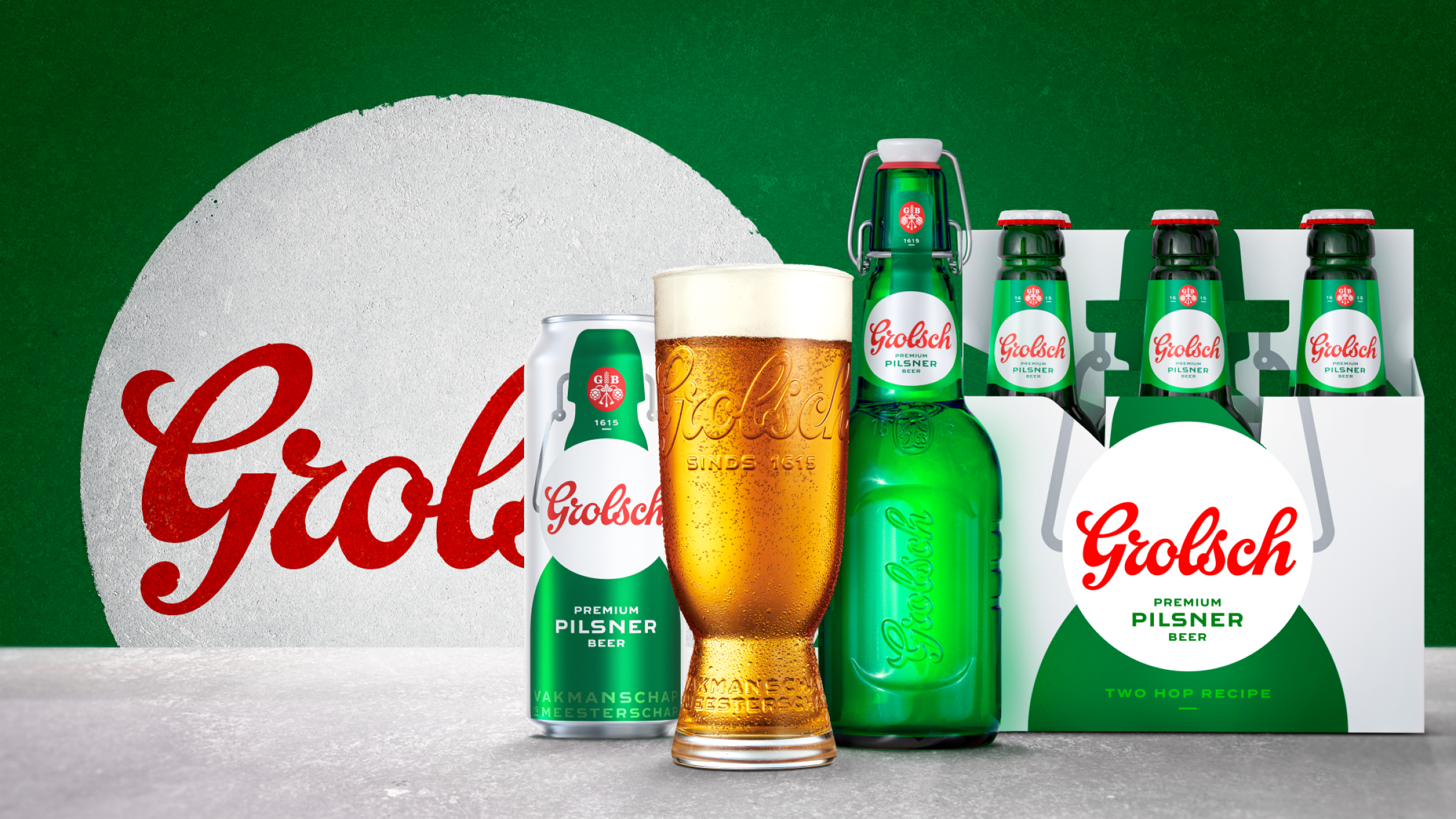 Grolsch launches 4% ABV brew with new branding