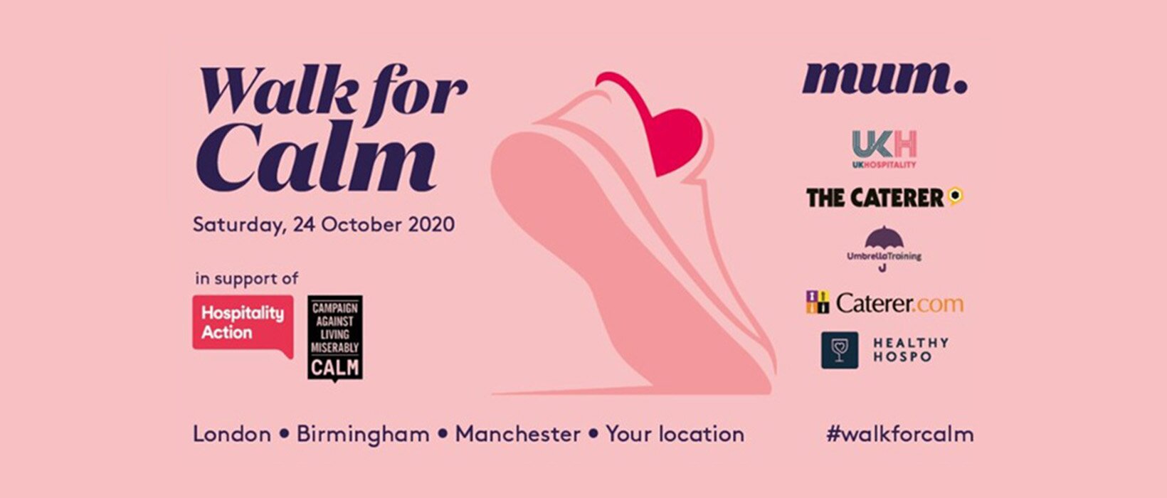 Hospitality workers to Walk for Calm