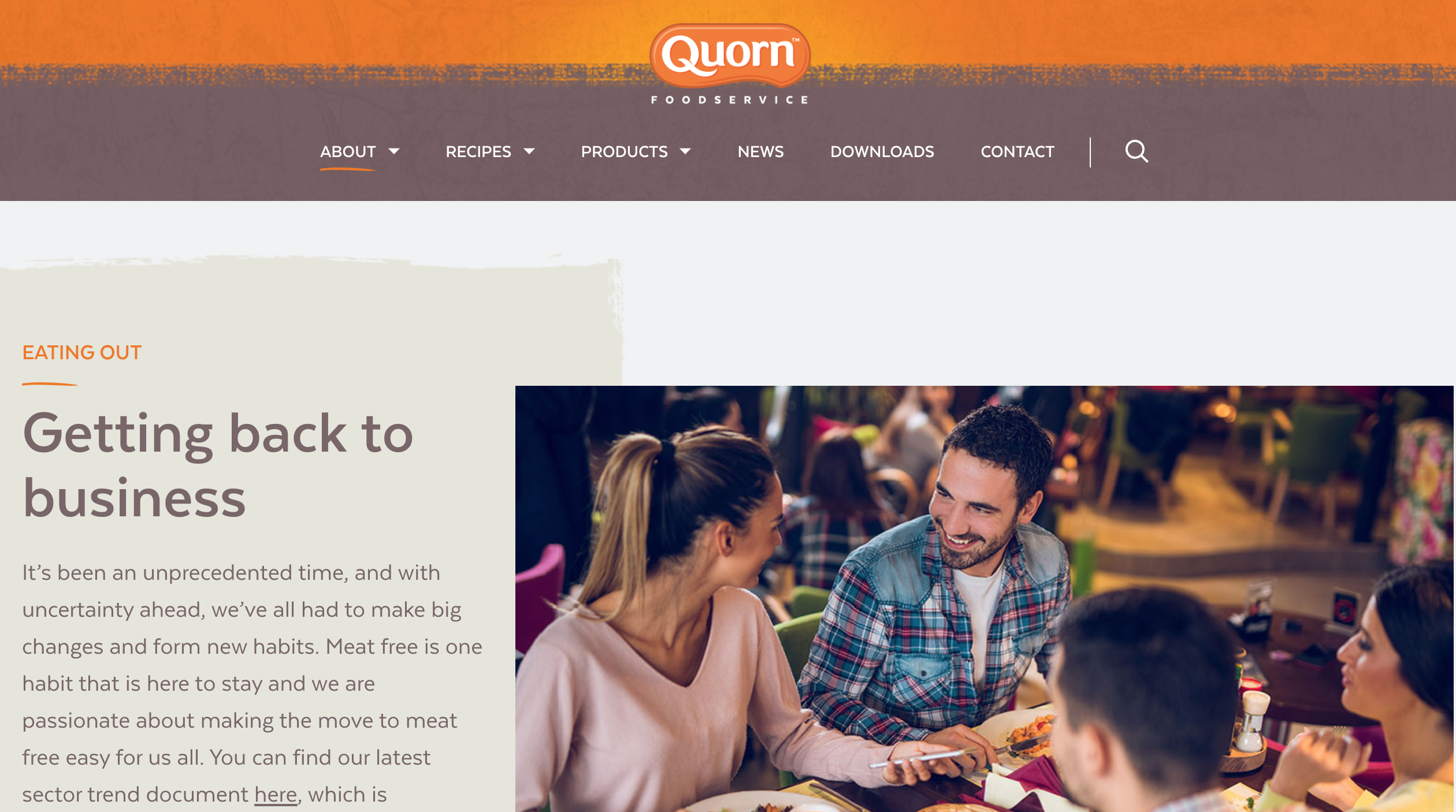 Quorn releases toolkit for new normal