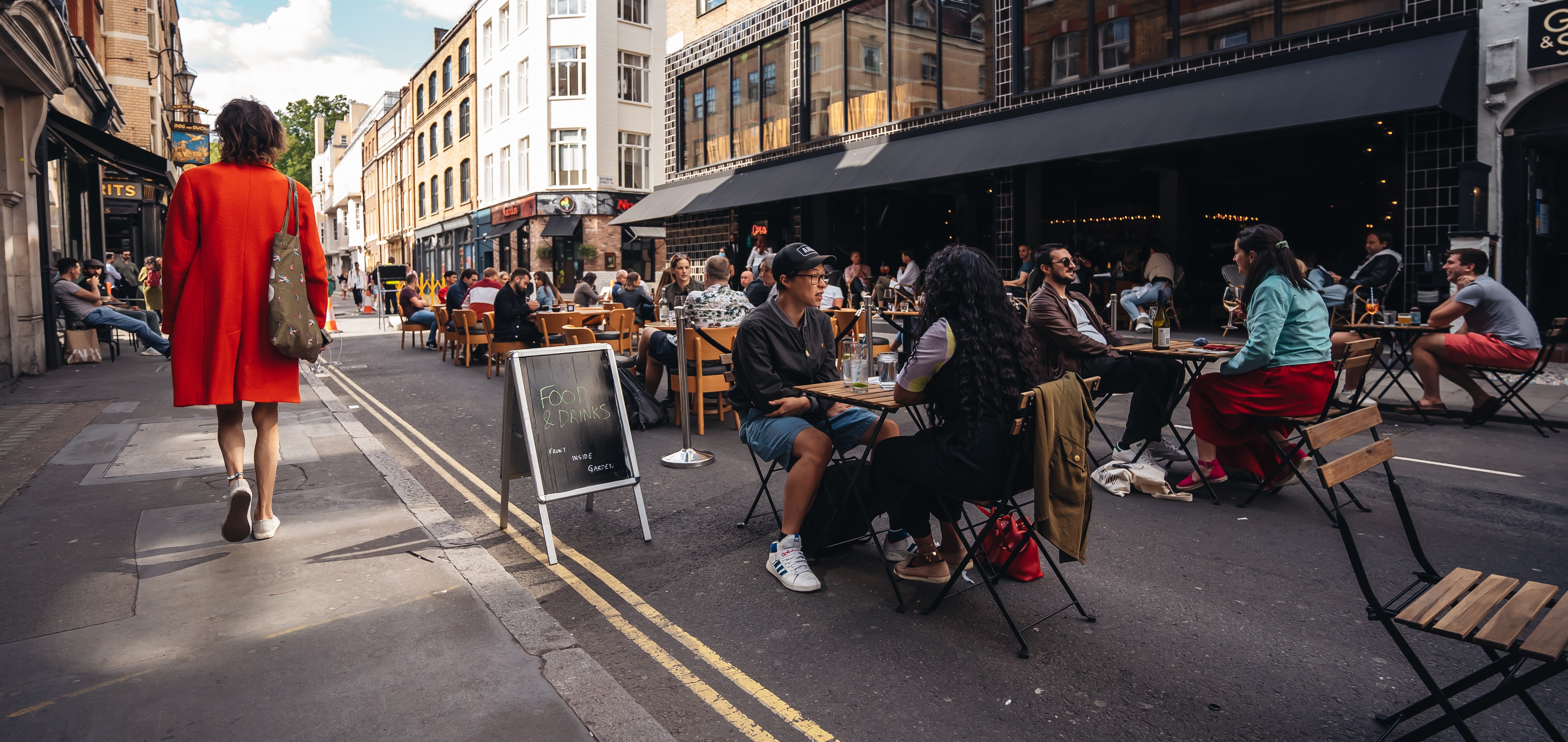 Soho restaurants call for alfresco revolution to stay as customers return to enjoy 'Riviera' atmosphere 