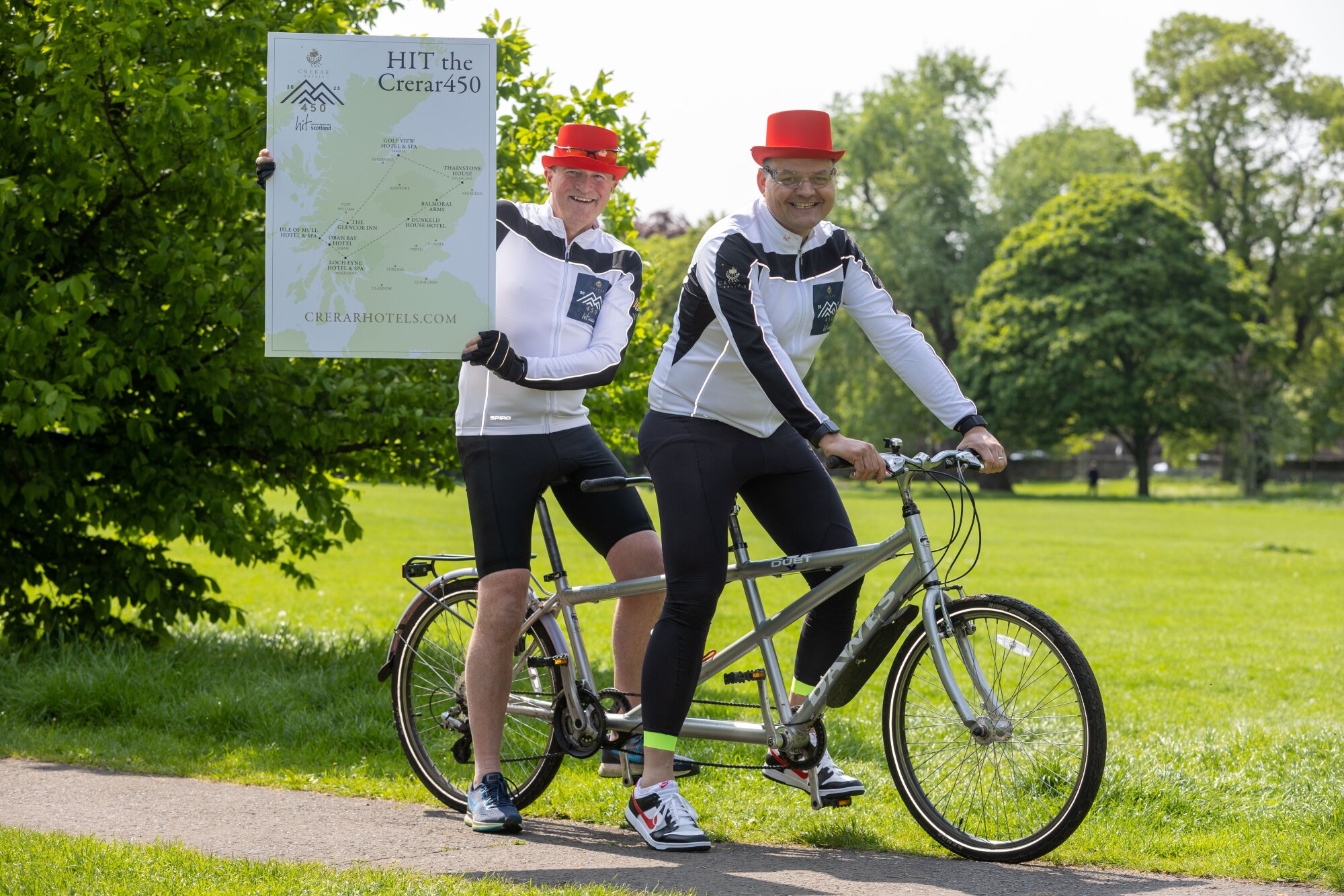 Crerar Hotels CEO joins fellow hoteliers to cycle 450 miles for HIT Scotland