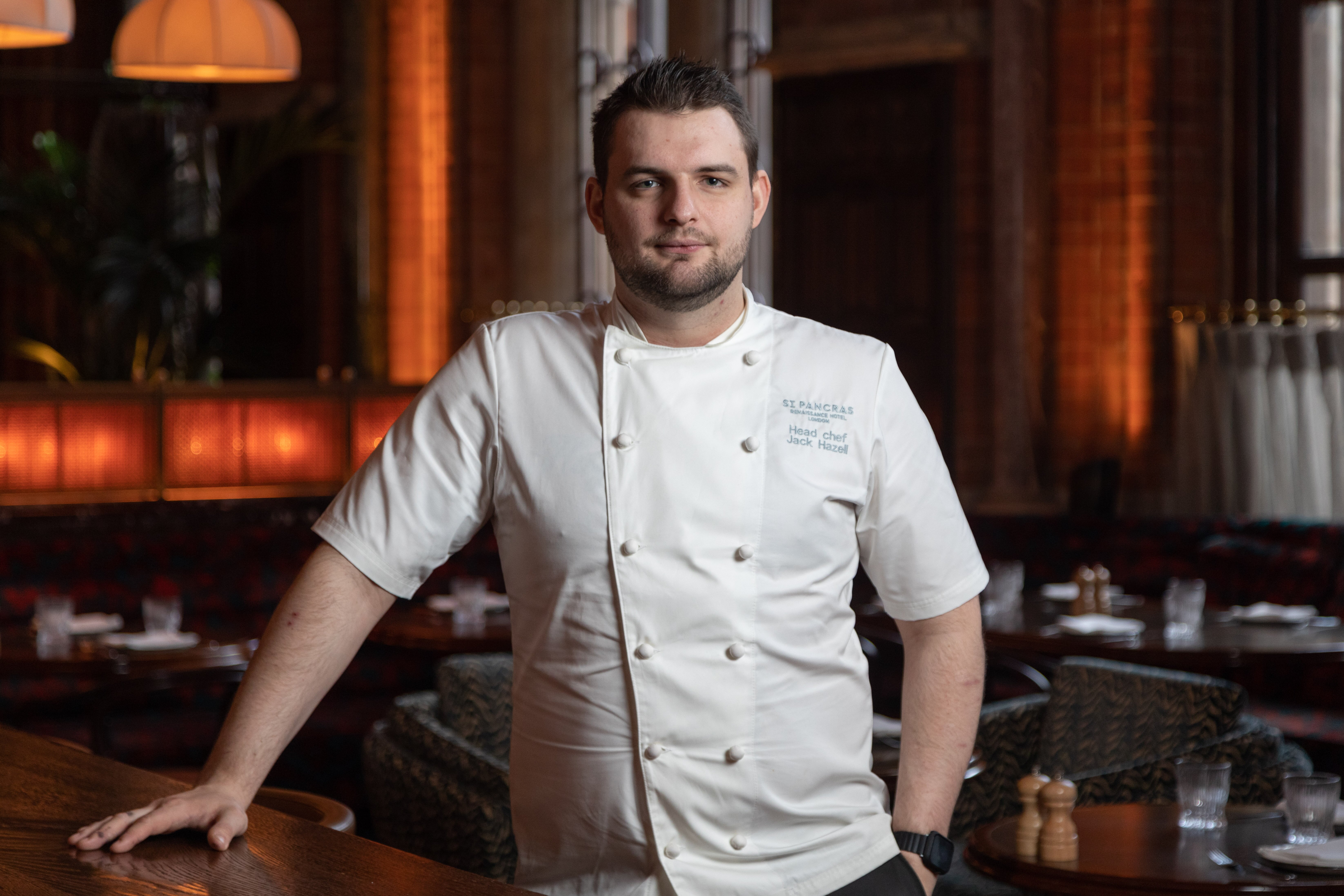 Jack Hazell named head chef at the St Pancras Renaissance Hotel 