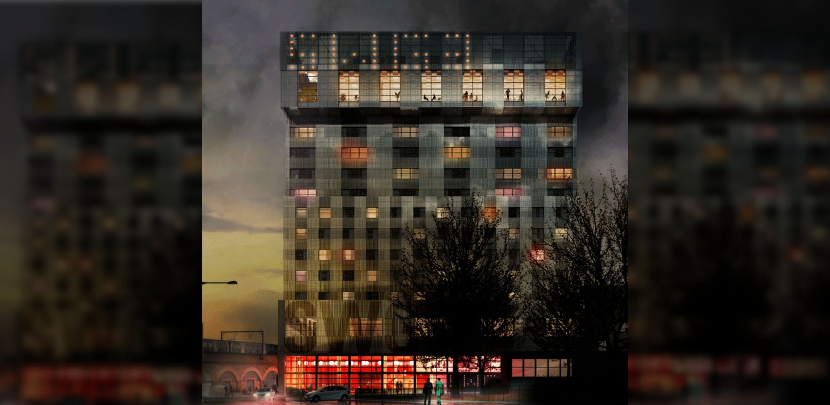 Plans submitted for 142-bedroom 'hotel for music lovers' in Glasgow