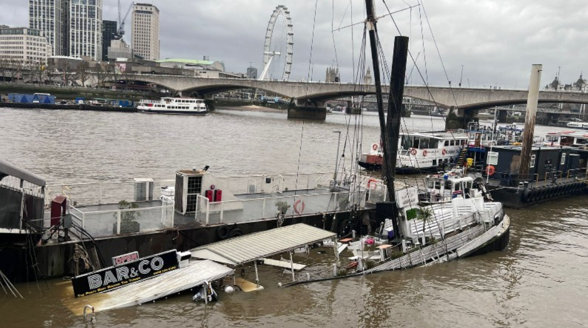 Crowdfund launched following sinking of London party boat