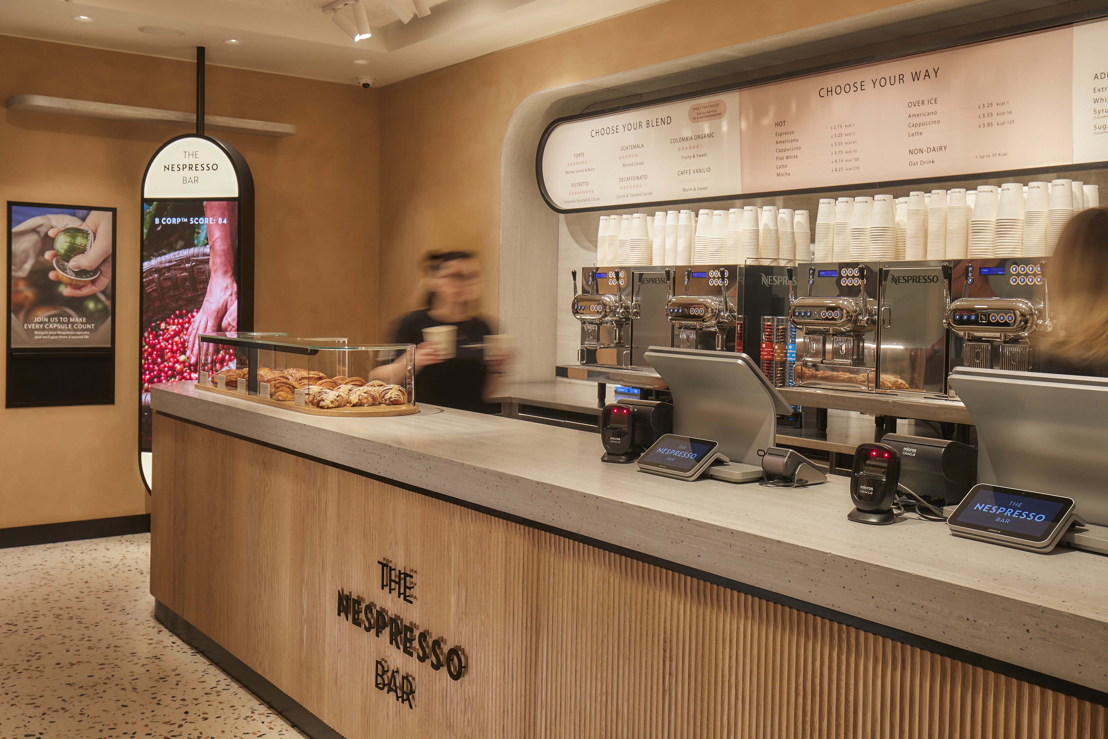 Nespresso UK opens first on-the-go coffee shop  