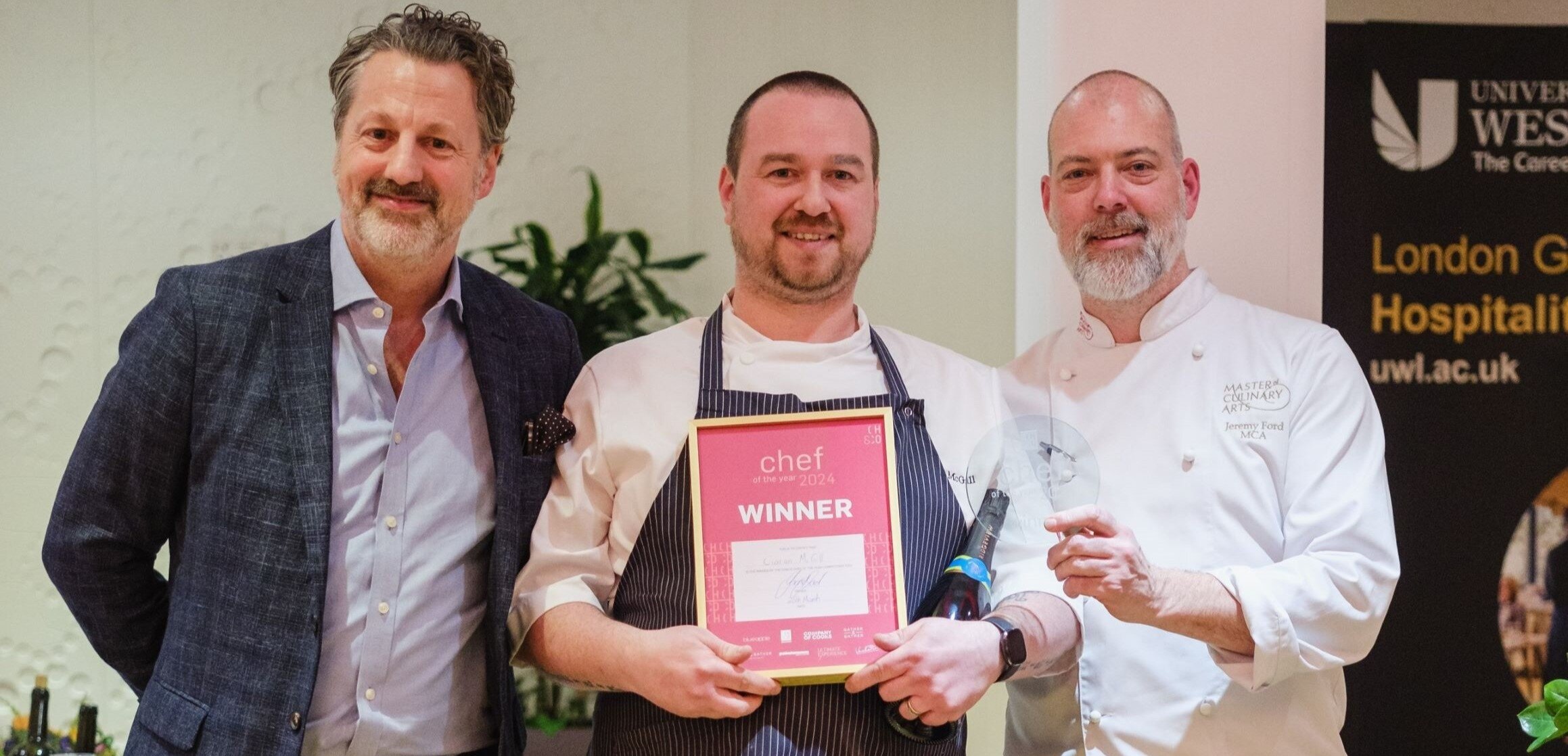 Ciaran McGill crowned CH&Co Chef of the Year 2024