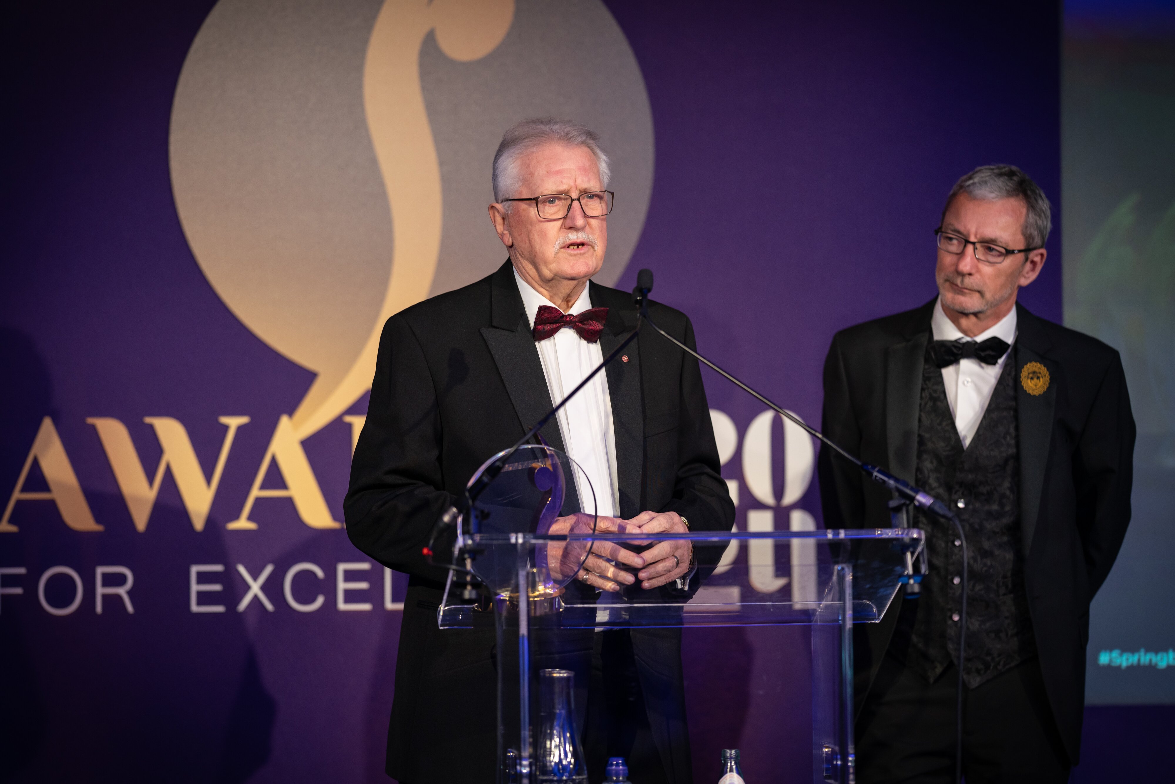 Brian Turner, David Mulcahy and Steve Munkley take top honours at Springboard awards