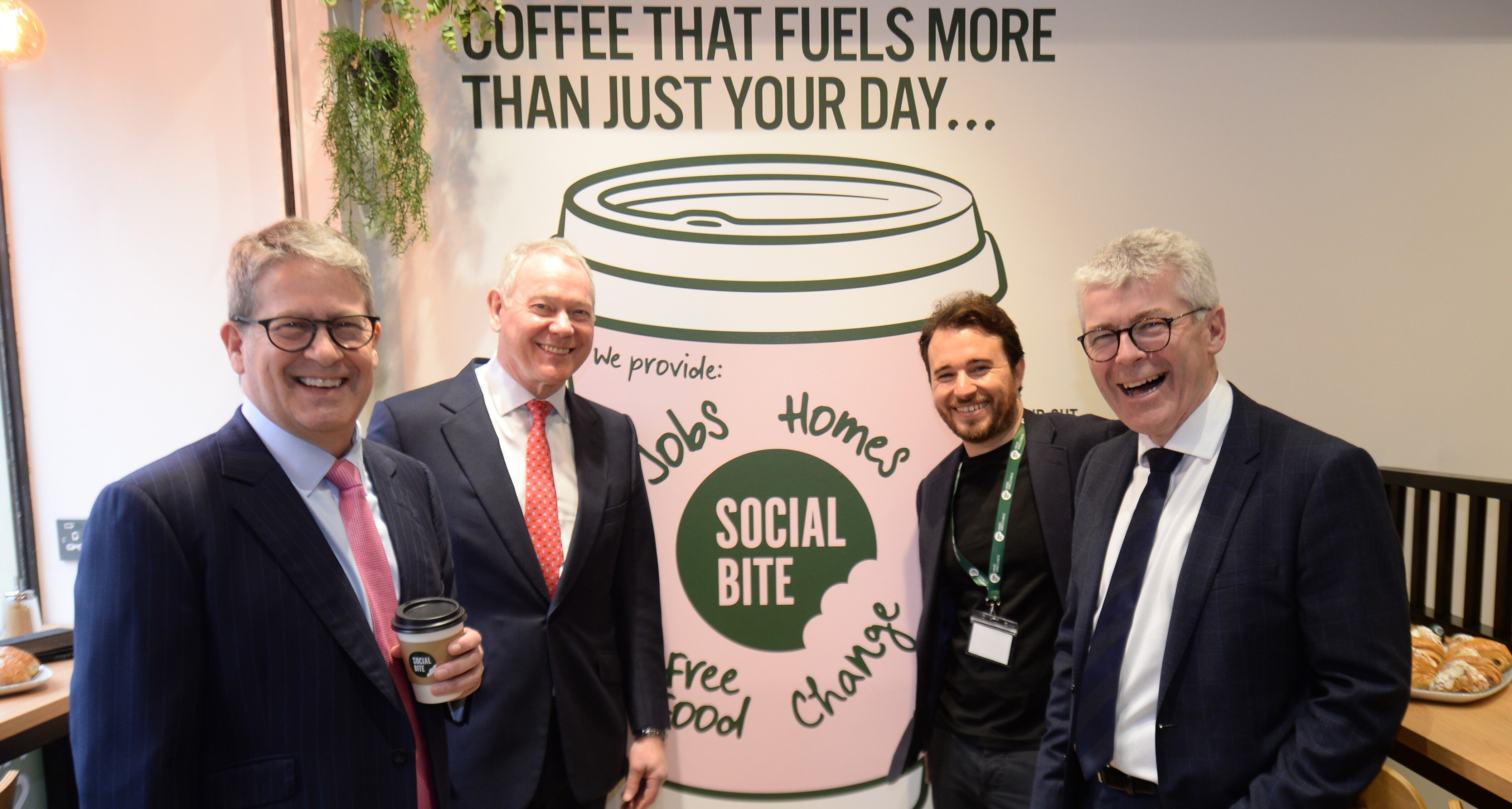 Social Bite partners with BaxterStorey to open 'pay it forward' London site