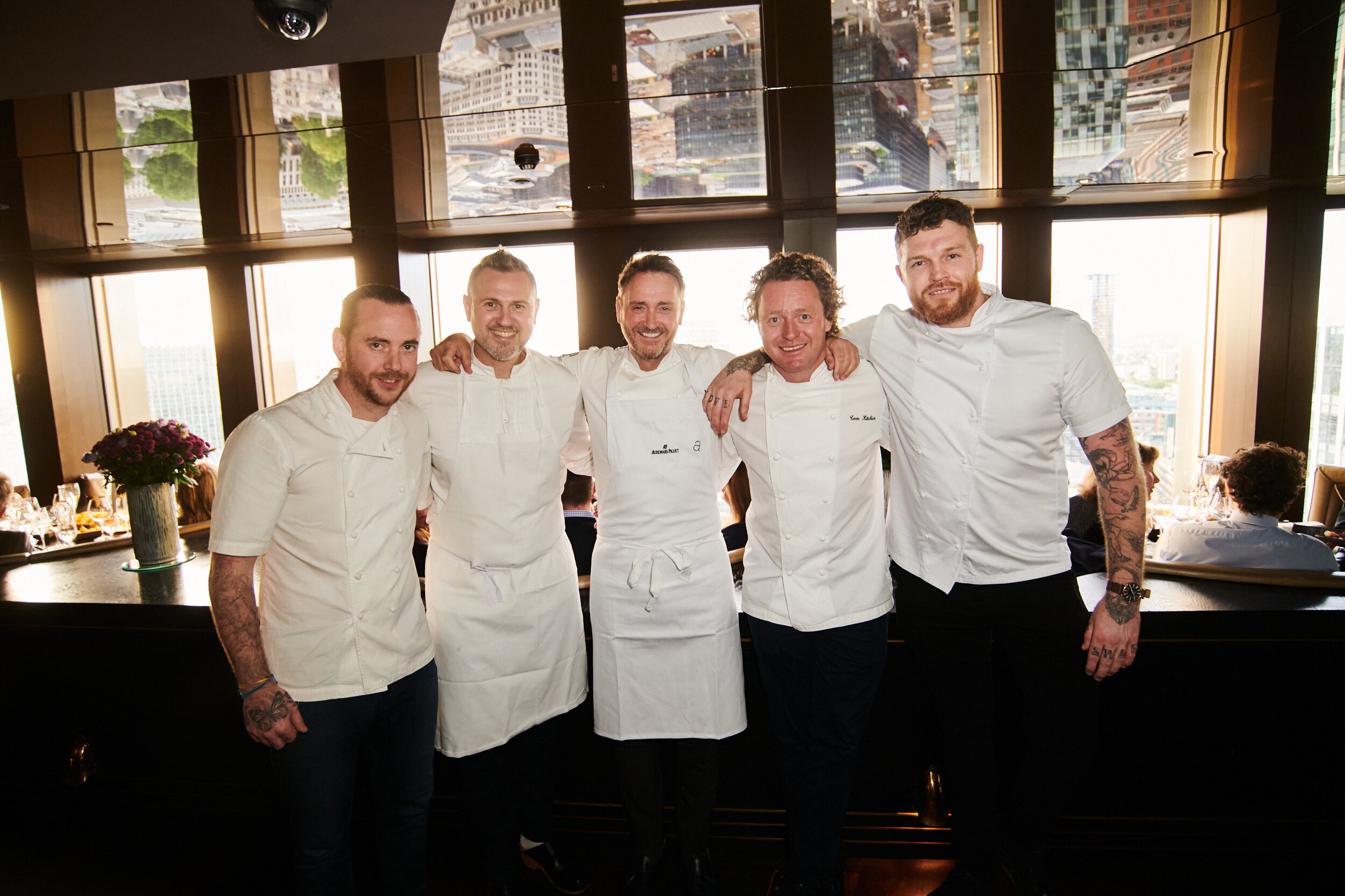 Jason Atherton and fellow chefs raise £100,000 for Ukraine