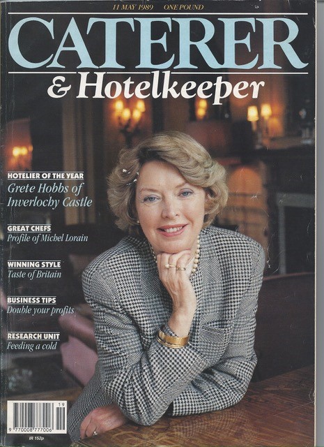 First female Hotelier of the Year Grete Hobbs dies aged 92