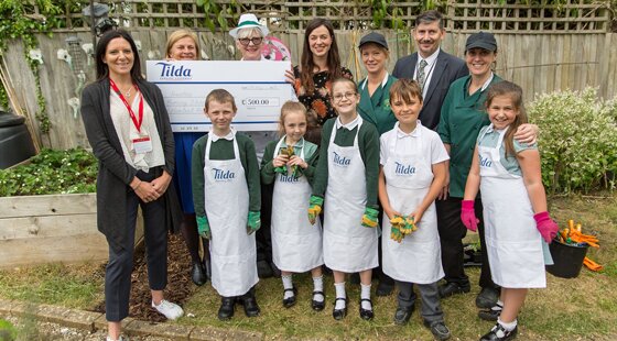 Foresters primary school wins Tilda Together gardening reward