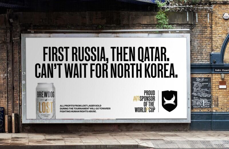 BrewDog defends decision to screen World Cup after 'anti-sponsor' stunt