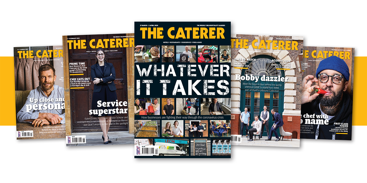 Letter from the editor: The Caterer to temporarily move to digital only