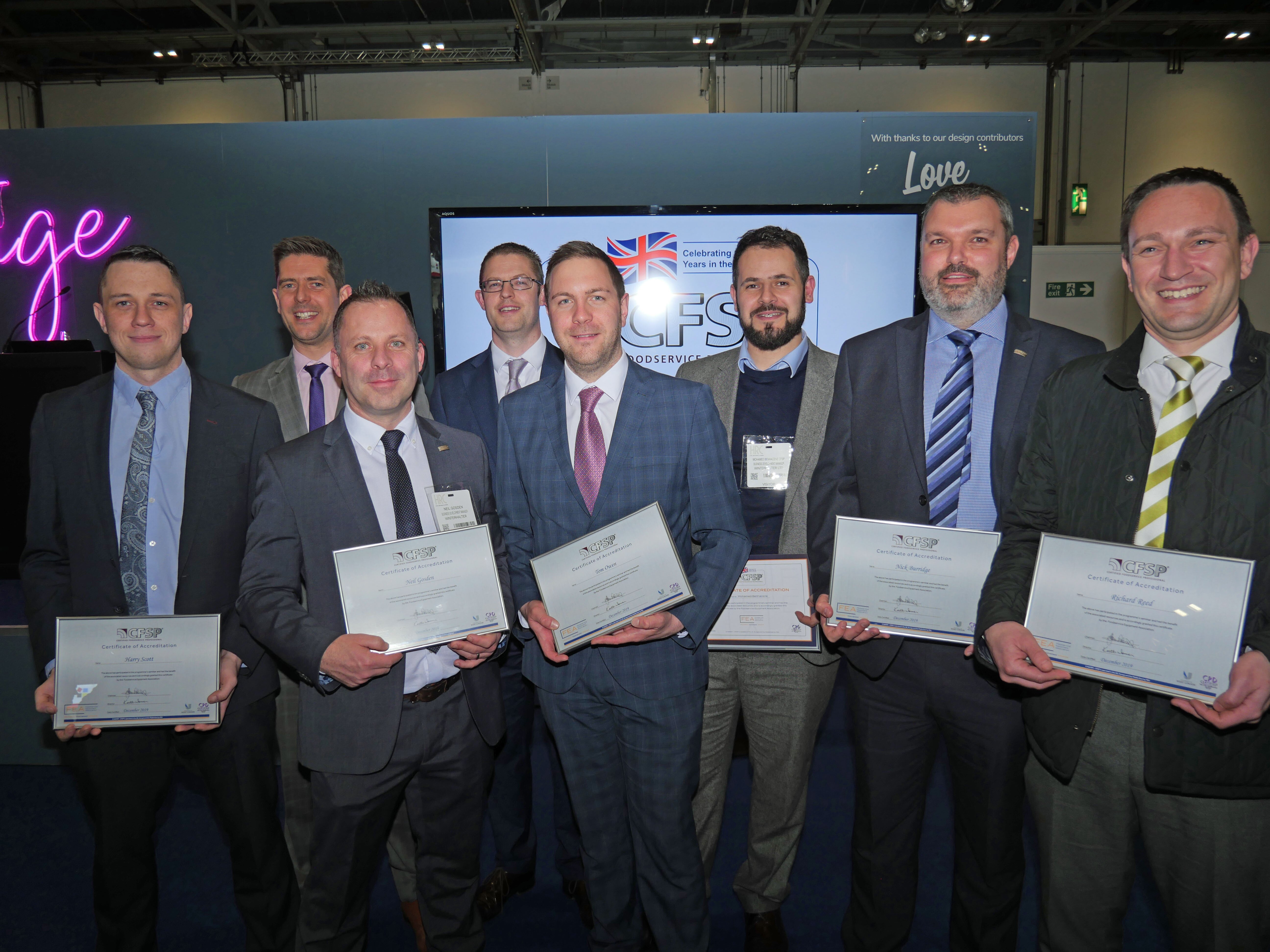 Winterhalter gets CFSP certified