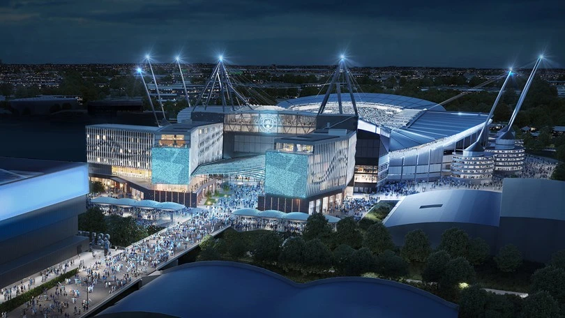 Manchester City submits plans for 400-room stadium hotel