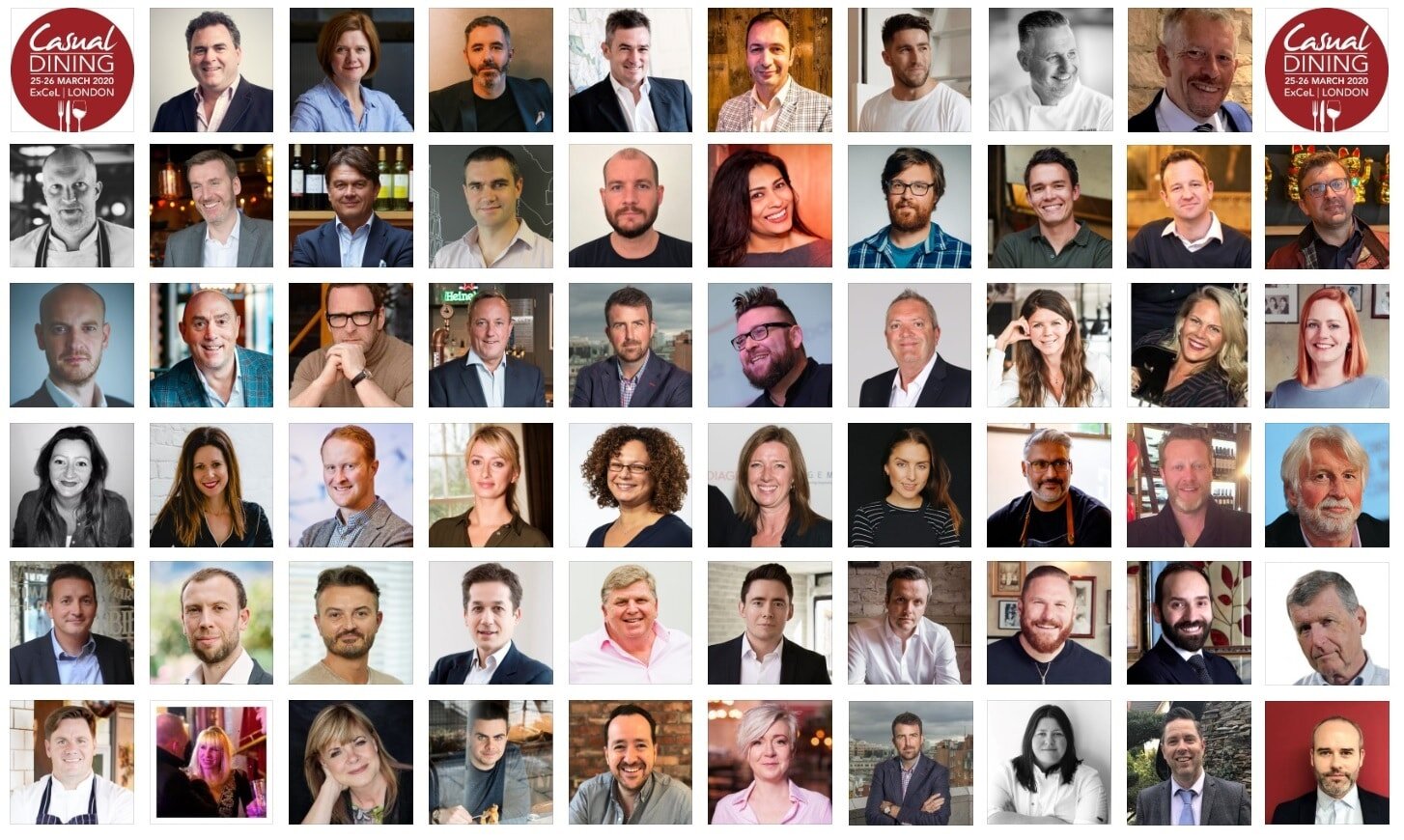 Speakers confirmed for Casual Dining 2020